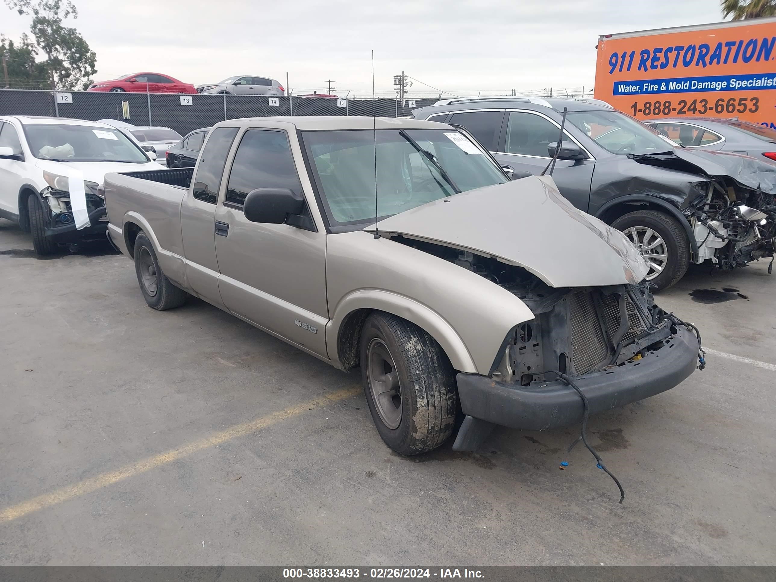 CHEVROLET S-10 PICKUP 2001 1gccs19511k169168