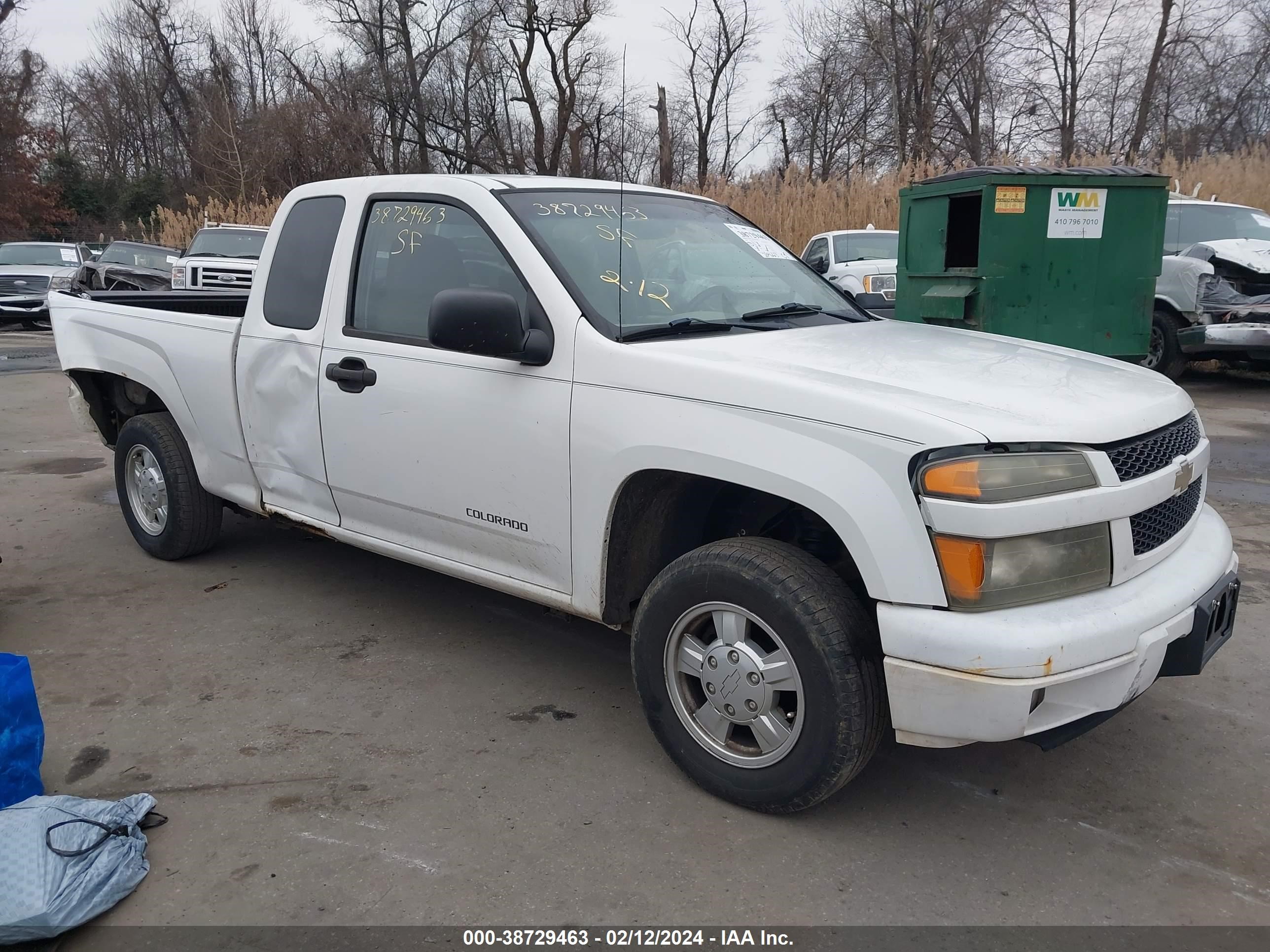 CHEVROLET COLORADO 2005 1gccs198758187834