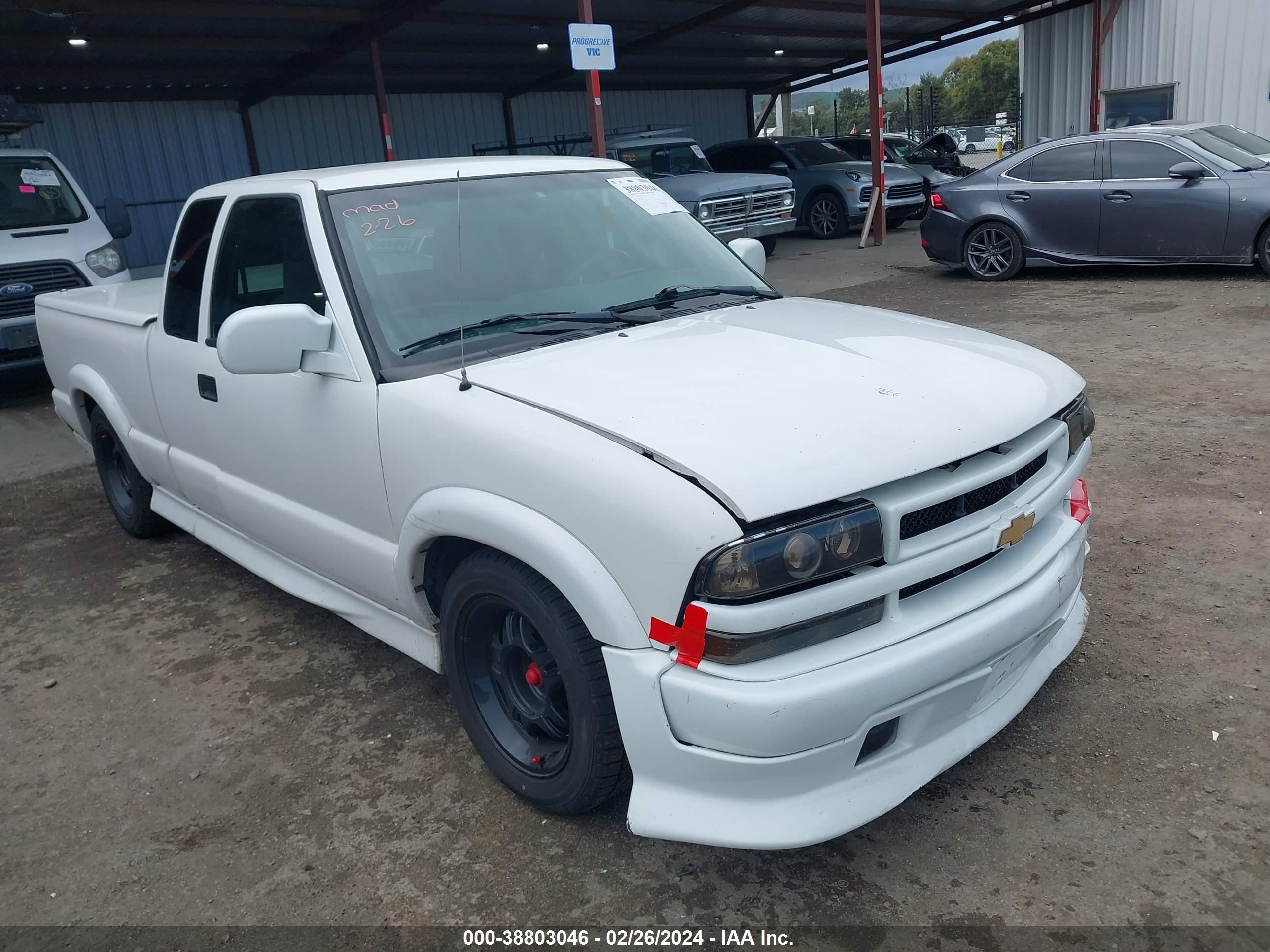 CHEVROLET S-10 PICKUP 2001 1gccs19w018133722