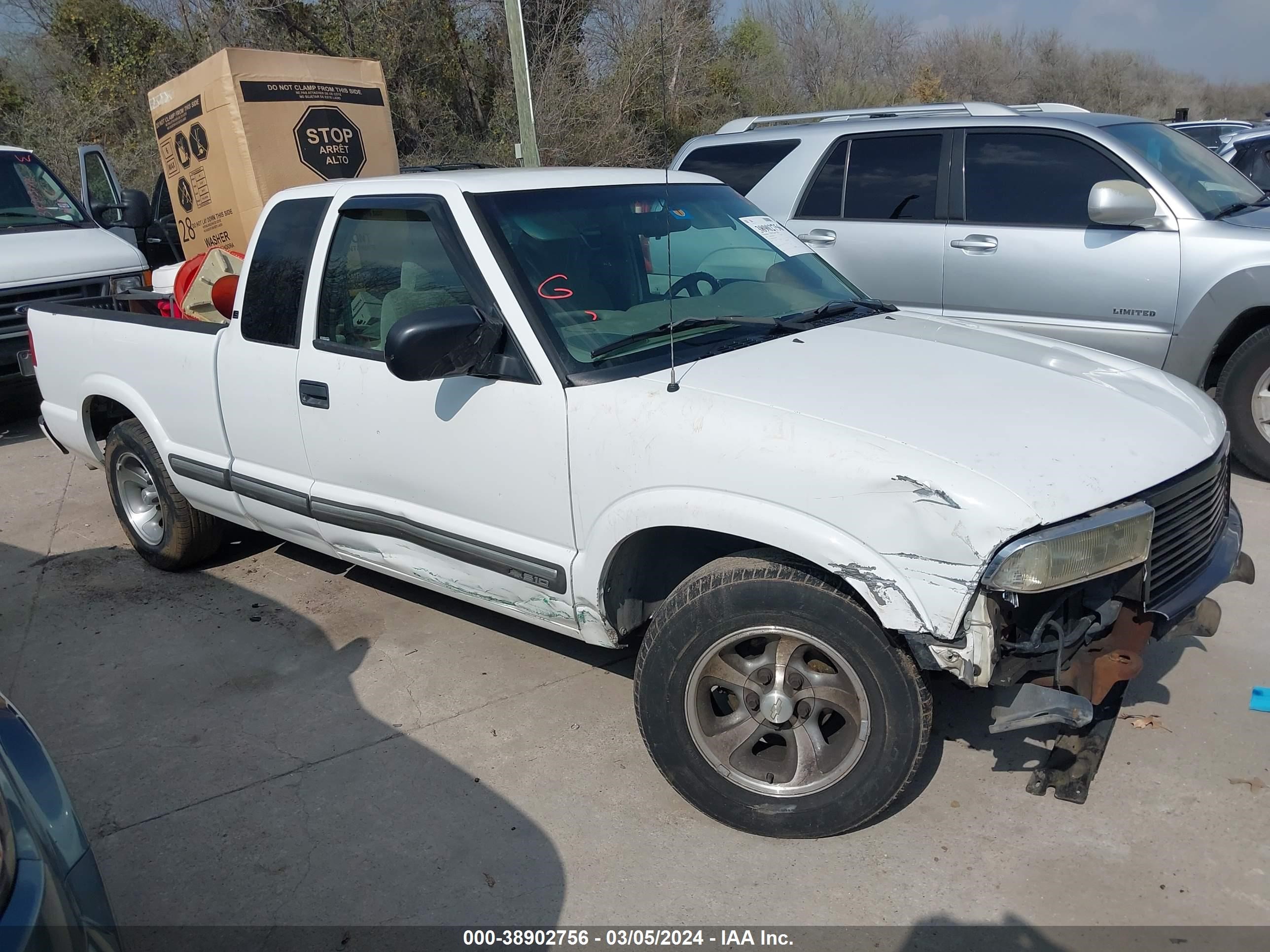 CHEVROLET S-10 PICKUP 2001 1gccs19w118188406