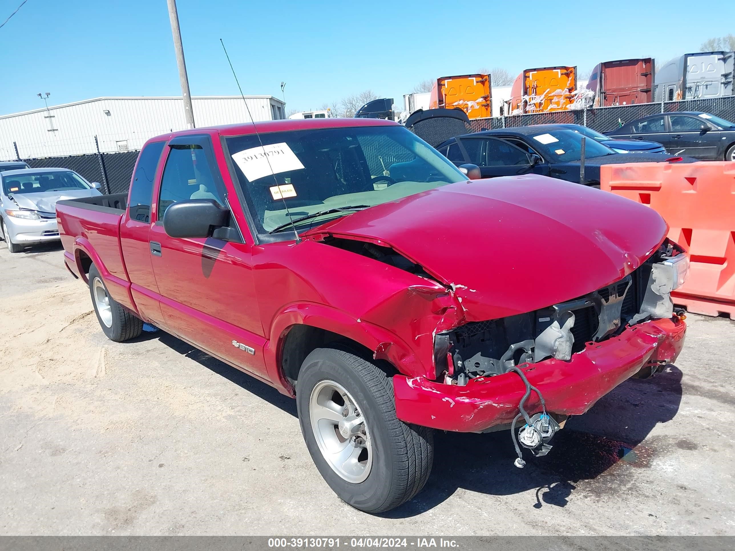 CHEVROLET S-10 PICKUP 2002 1gccs19w128233247