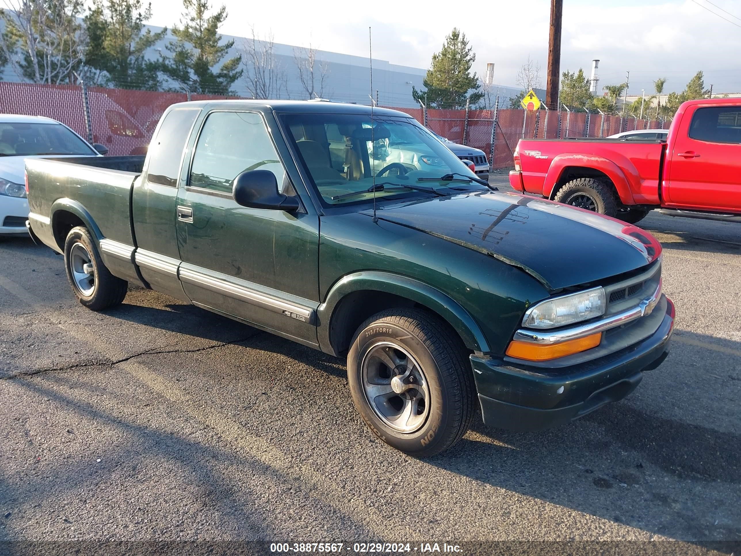 CHEVROLET S-10 PICKUP 2001 1gccs19w418225626