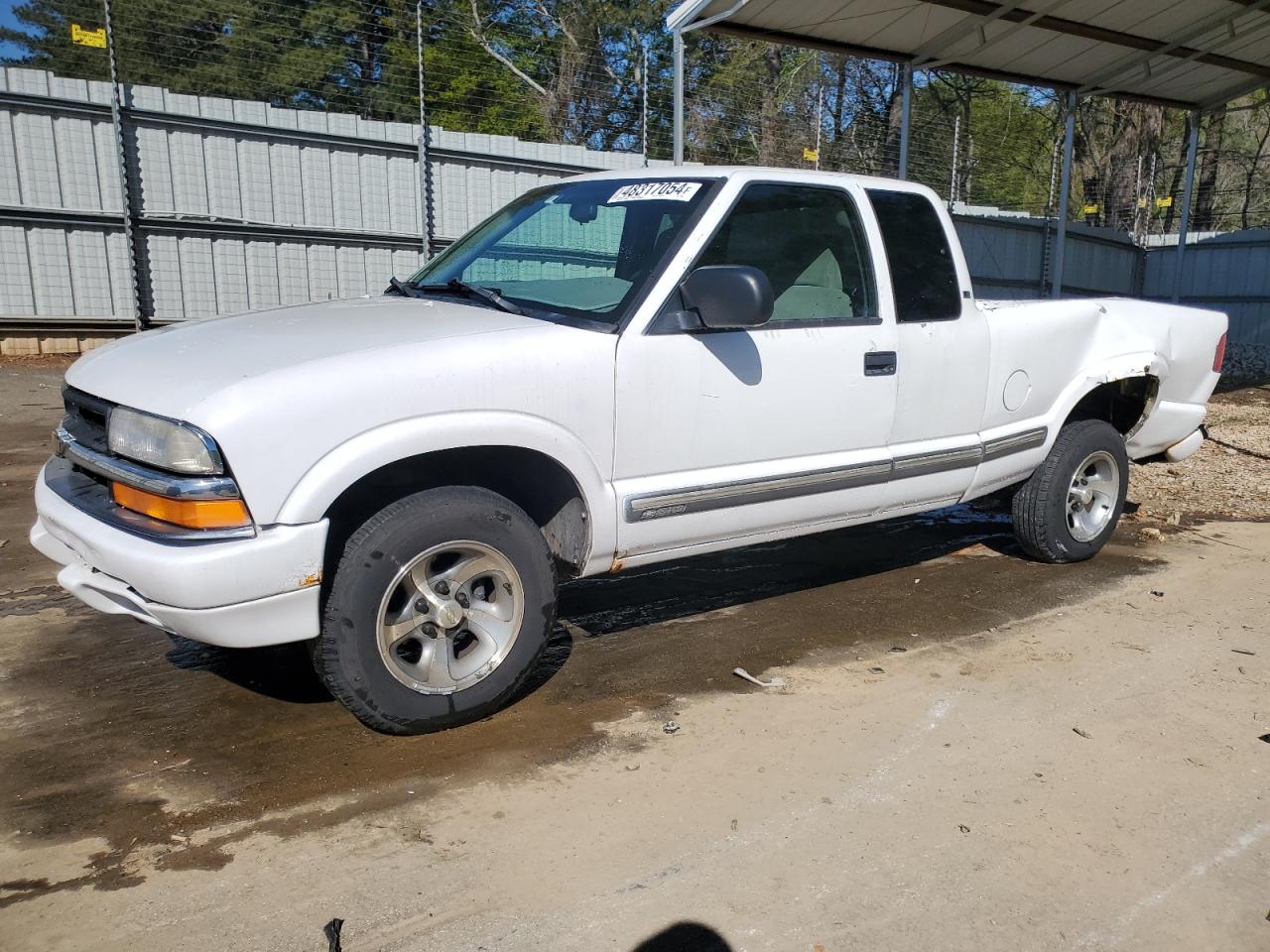 CHEVROLET S-10 PICKUP 2000 1gccs19w7y8256413