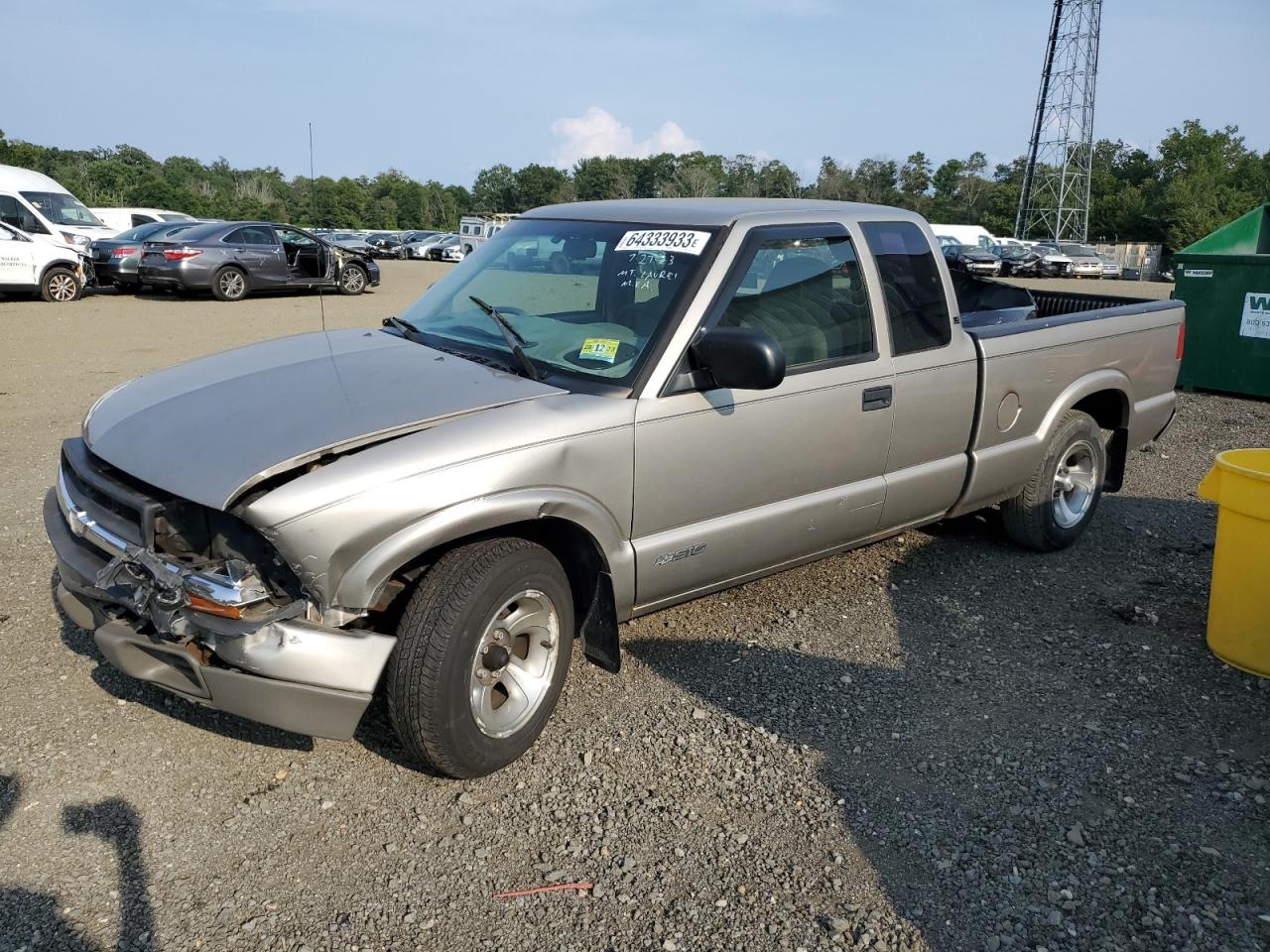 CHEVROLET S-10 PICKUP 2001 1gccs19w818135296