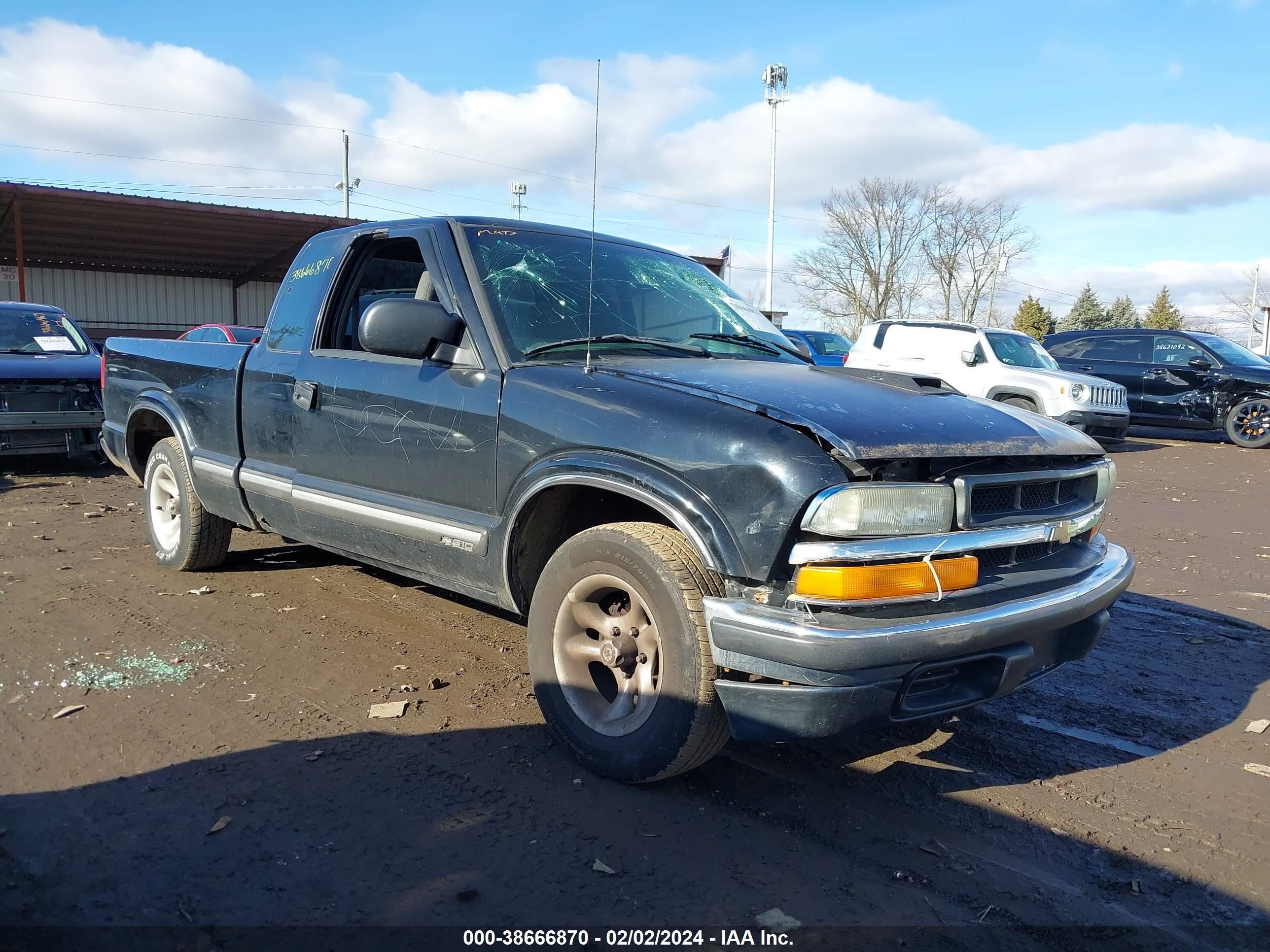 CHEVROLET S-10 PICKUP 2002 1gccs19w928216776