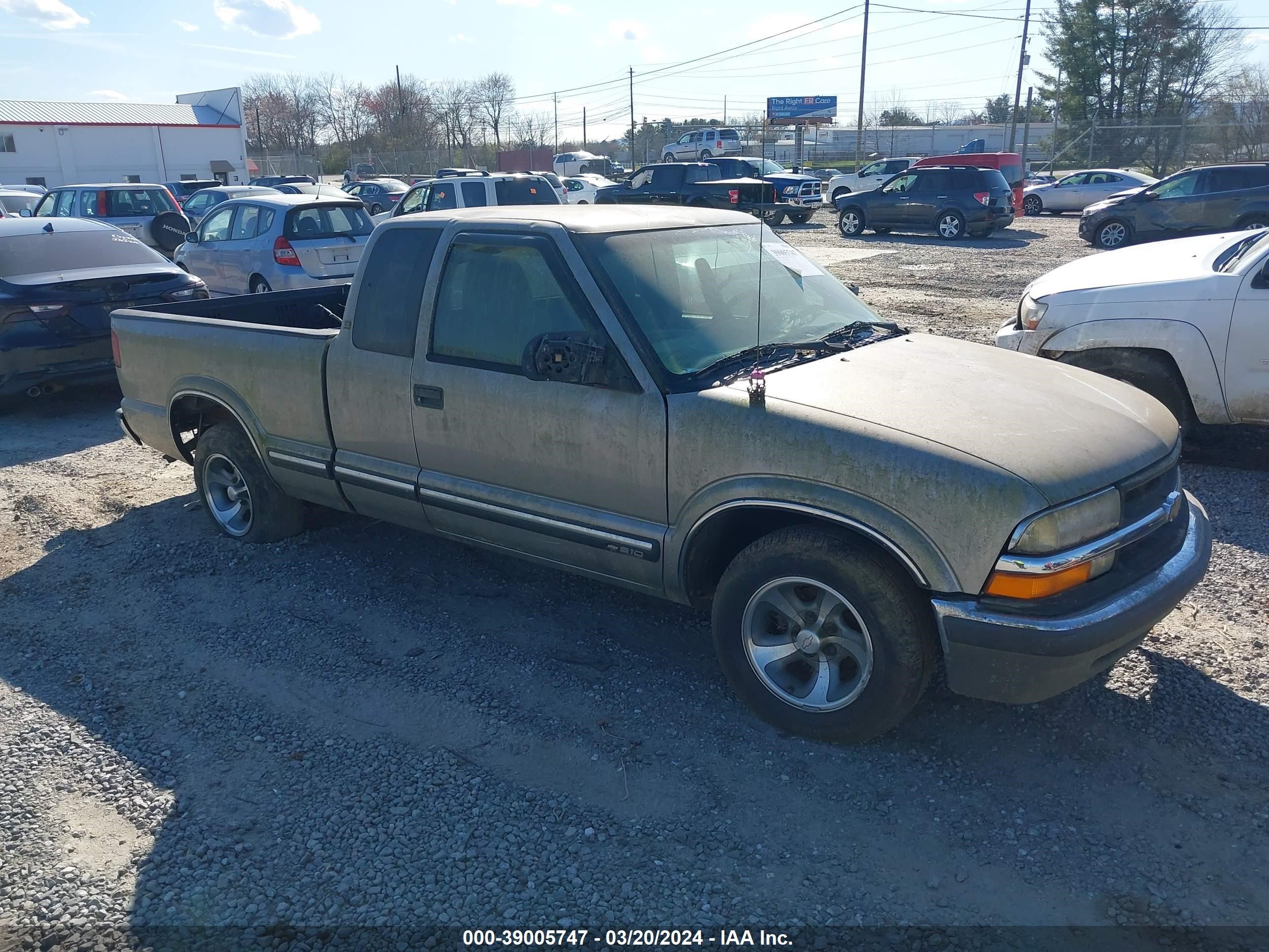 CHEVROLET S-10 PICKUP 2001 1gccs19wx18140760