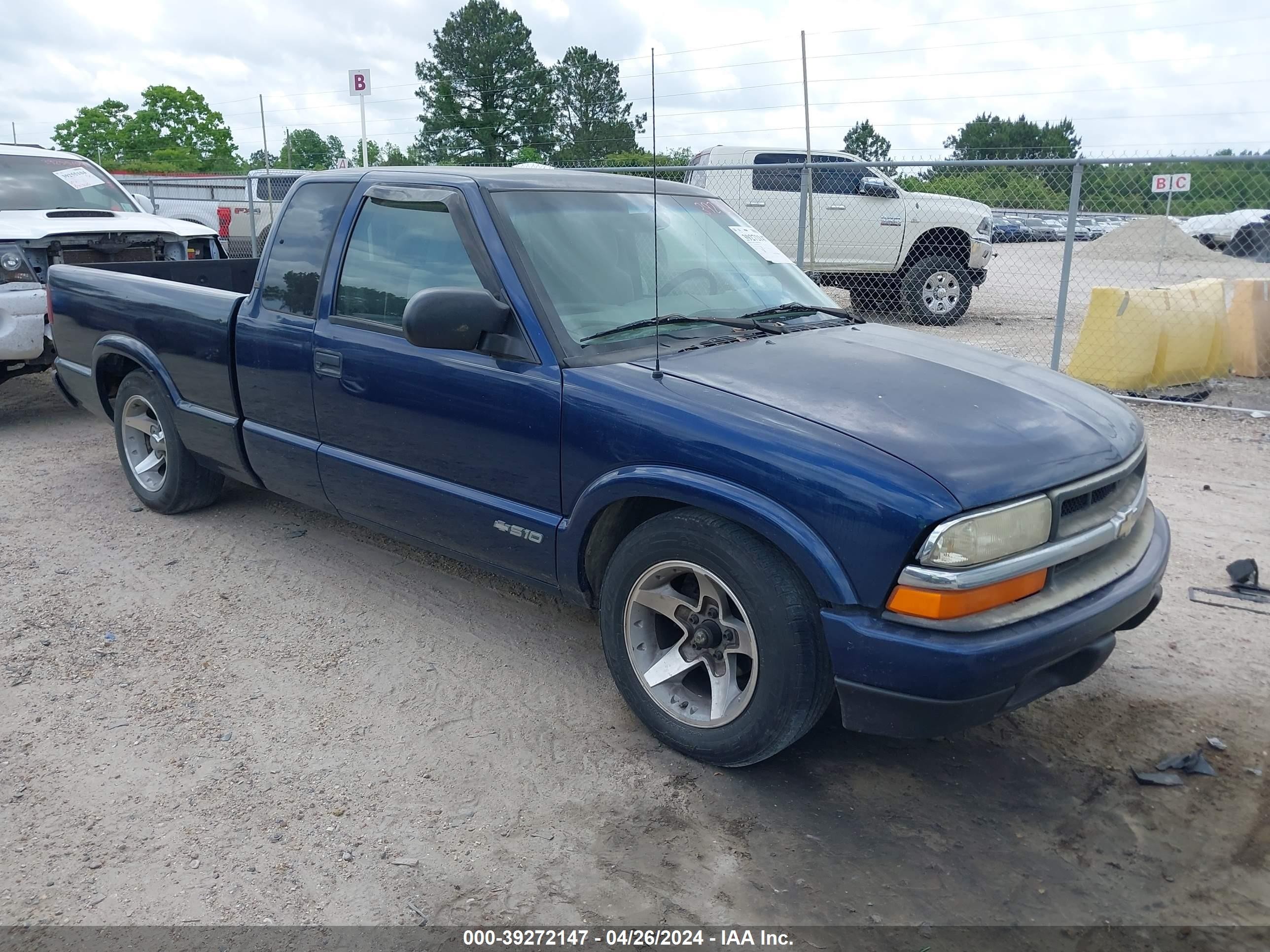 CHEVROLET S-10 PICKUP 2002 1gccs19wx28170908