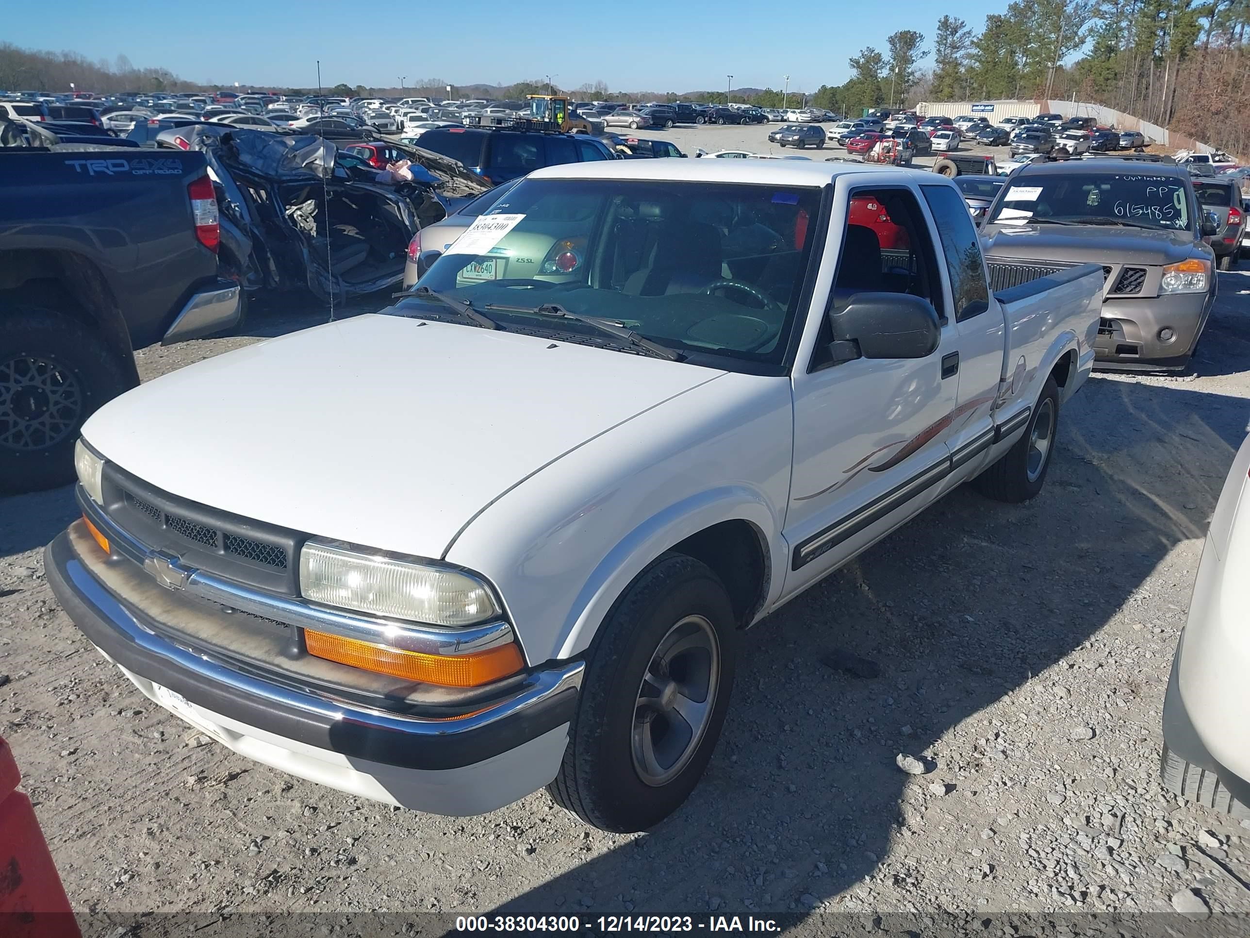 CHEVROLET S-10 PICKUP 2003 1gccs19x138221870