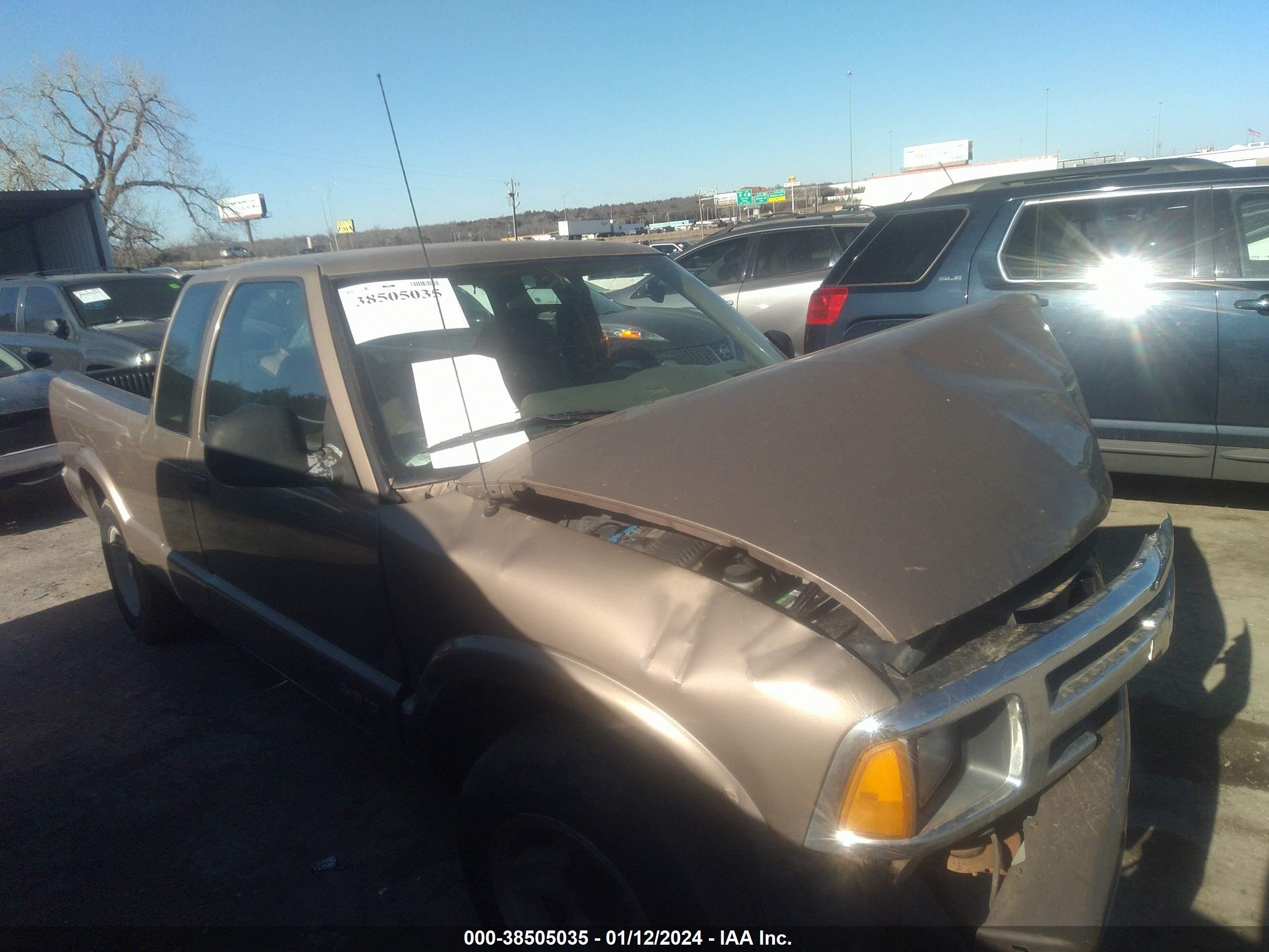 CHEVROLET S-10 PICKUP 1997 1gccs19x2v8111820