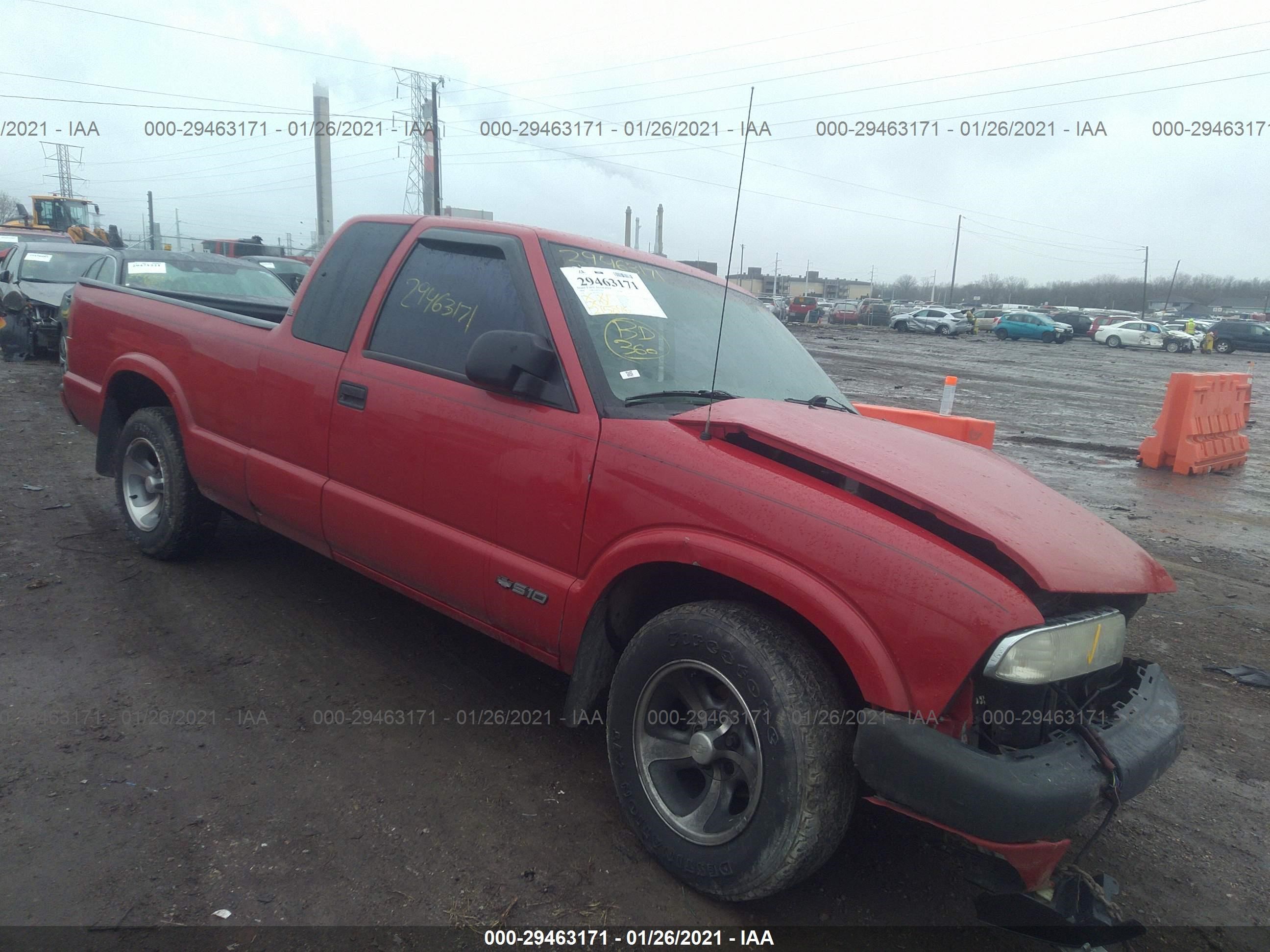 CHEVROLET S-10 PICKUP 1998 1gccs19x2w8231795