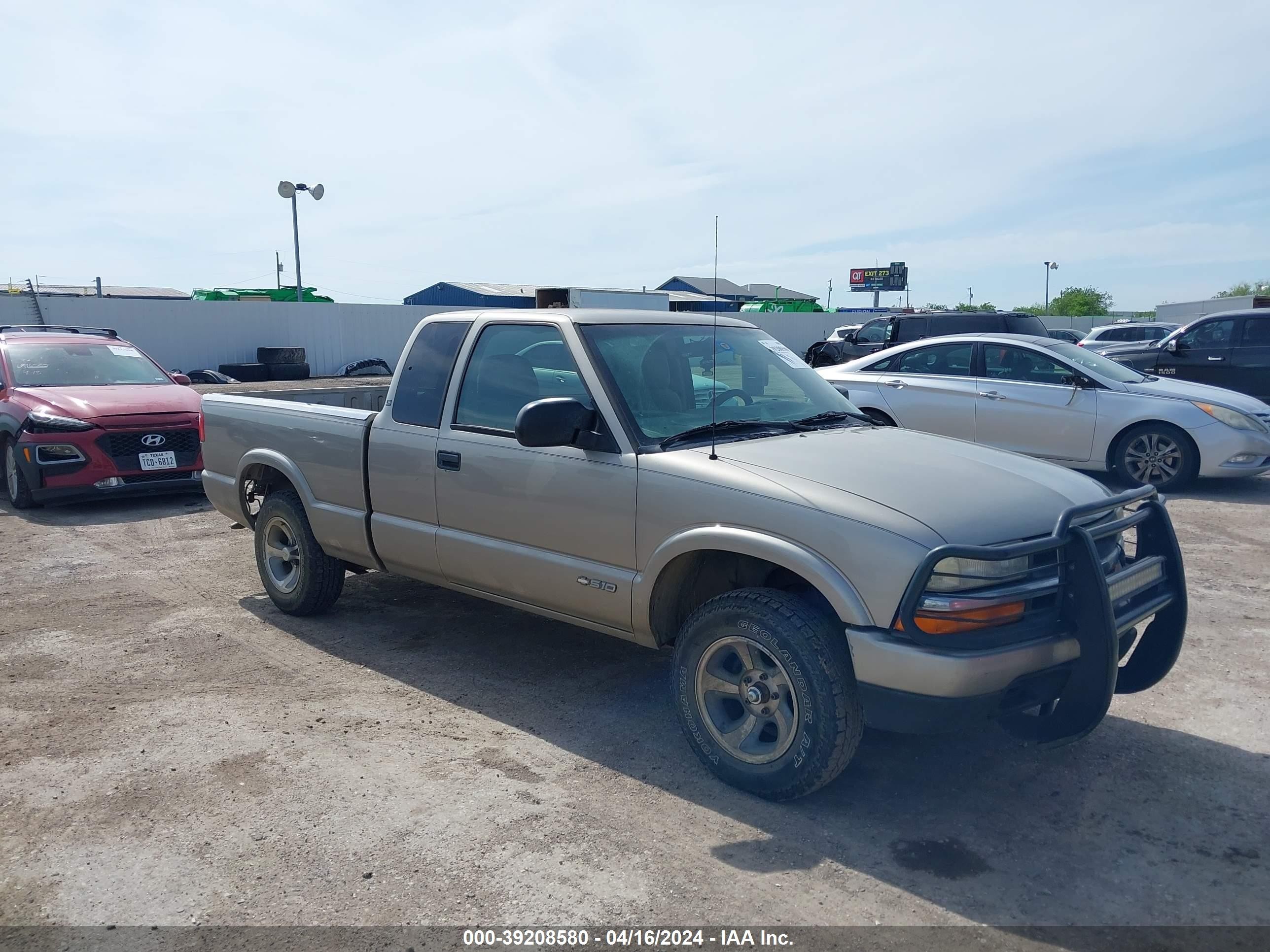 CHEVROLET S-10 PICKUP 2003 1gccs19x438119107