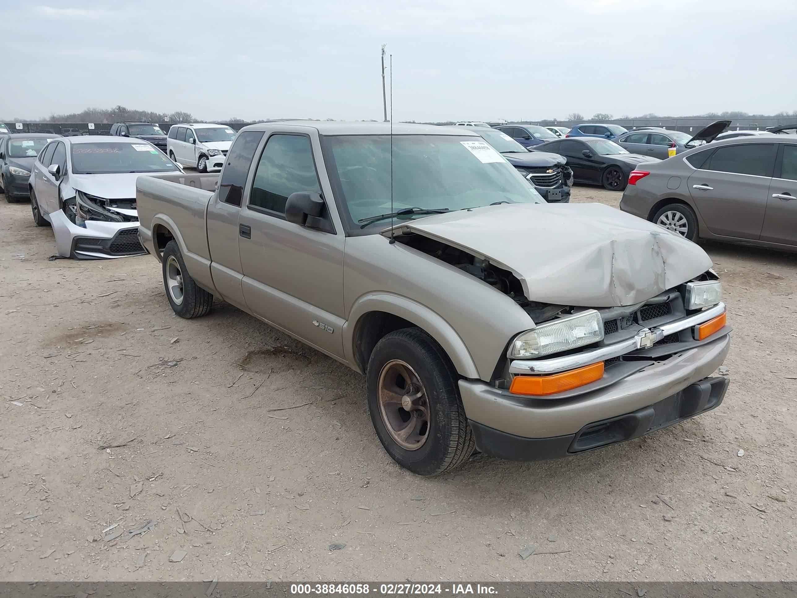 CHEVROLET S-10 PICKUP 2003 1gccs19x538289654