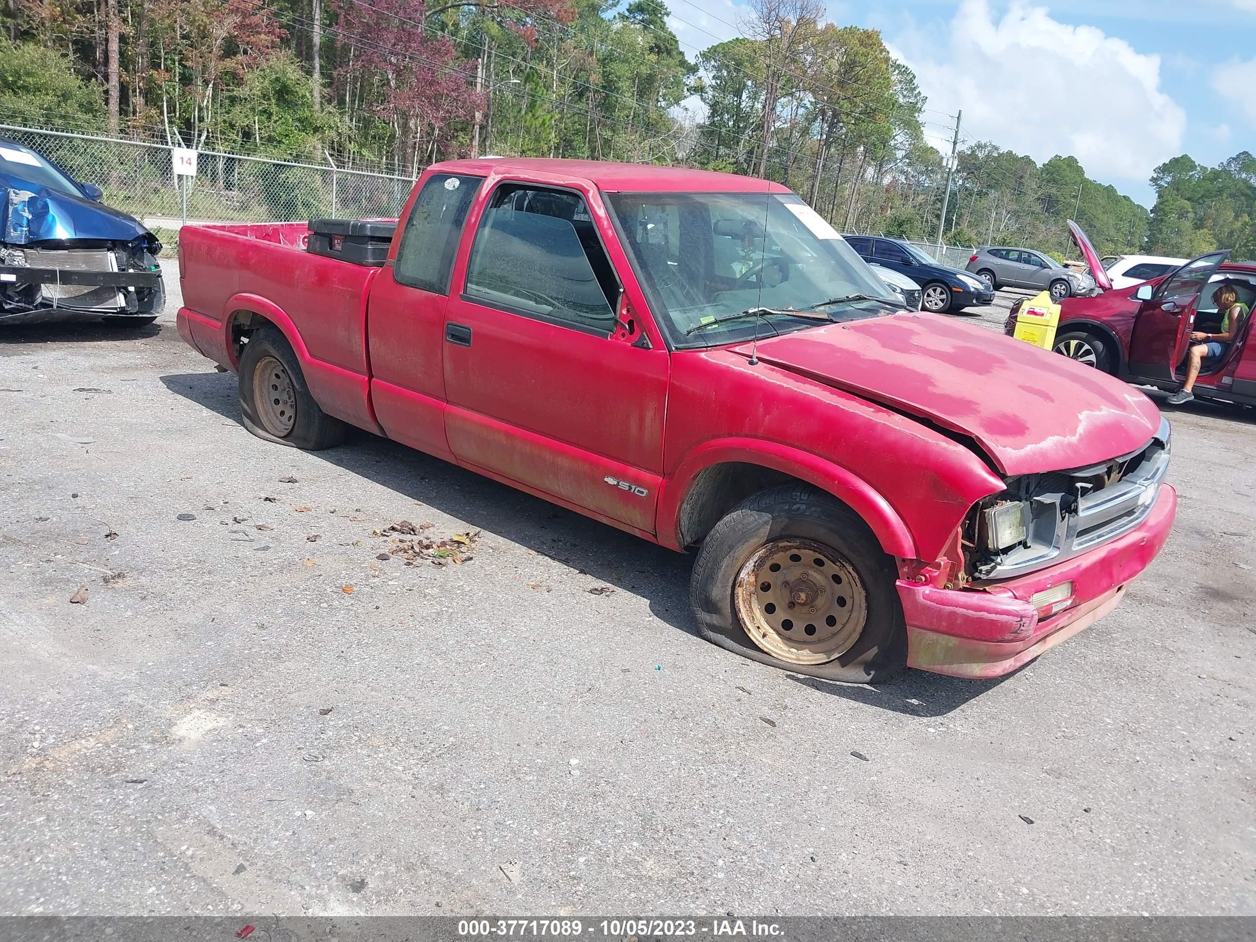 CHEVROLET S-10 PICKUP 1996 1gccs19x5tk106627