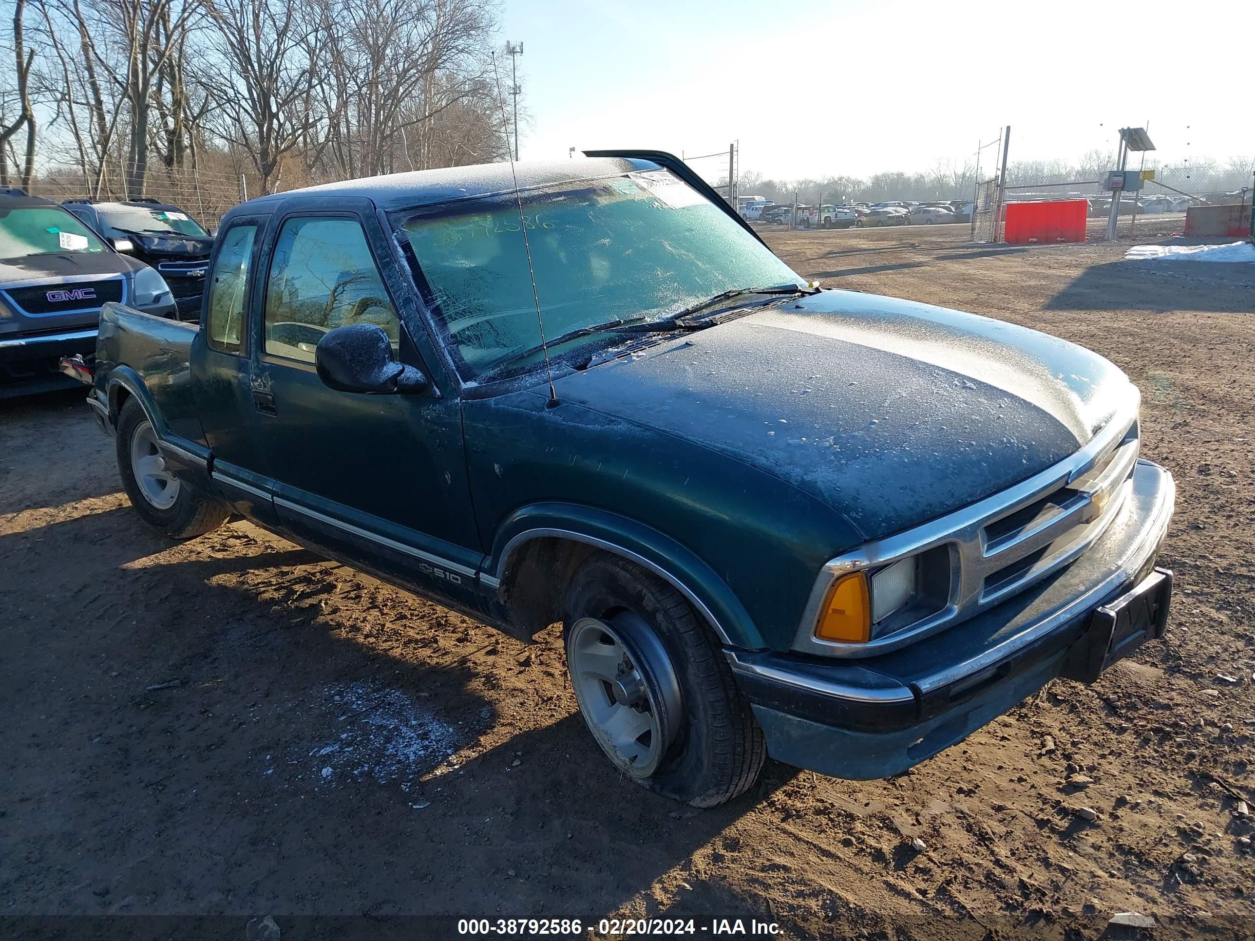 CHEVROLET S-10 PICKUP 1996 1gccs19x6t8148317