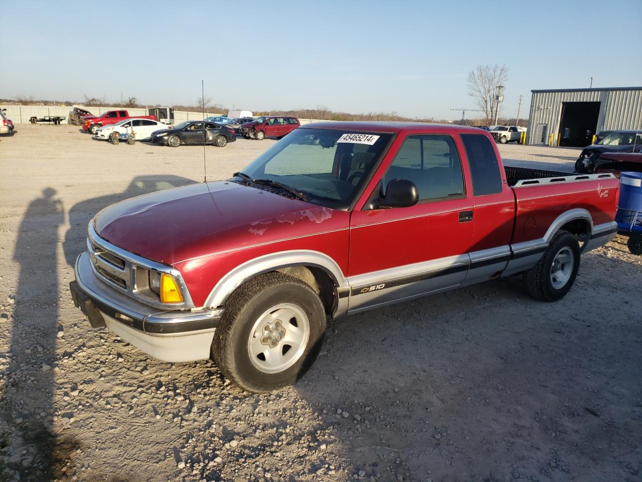 CHEVROLET S-10 PICKUP 1997 1gccs19x7v8179398