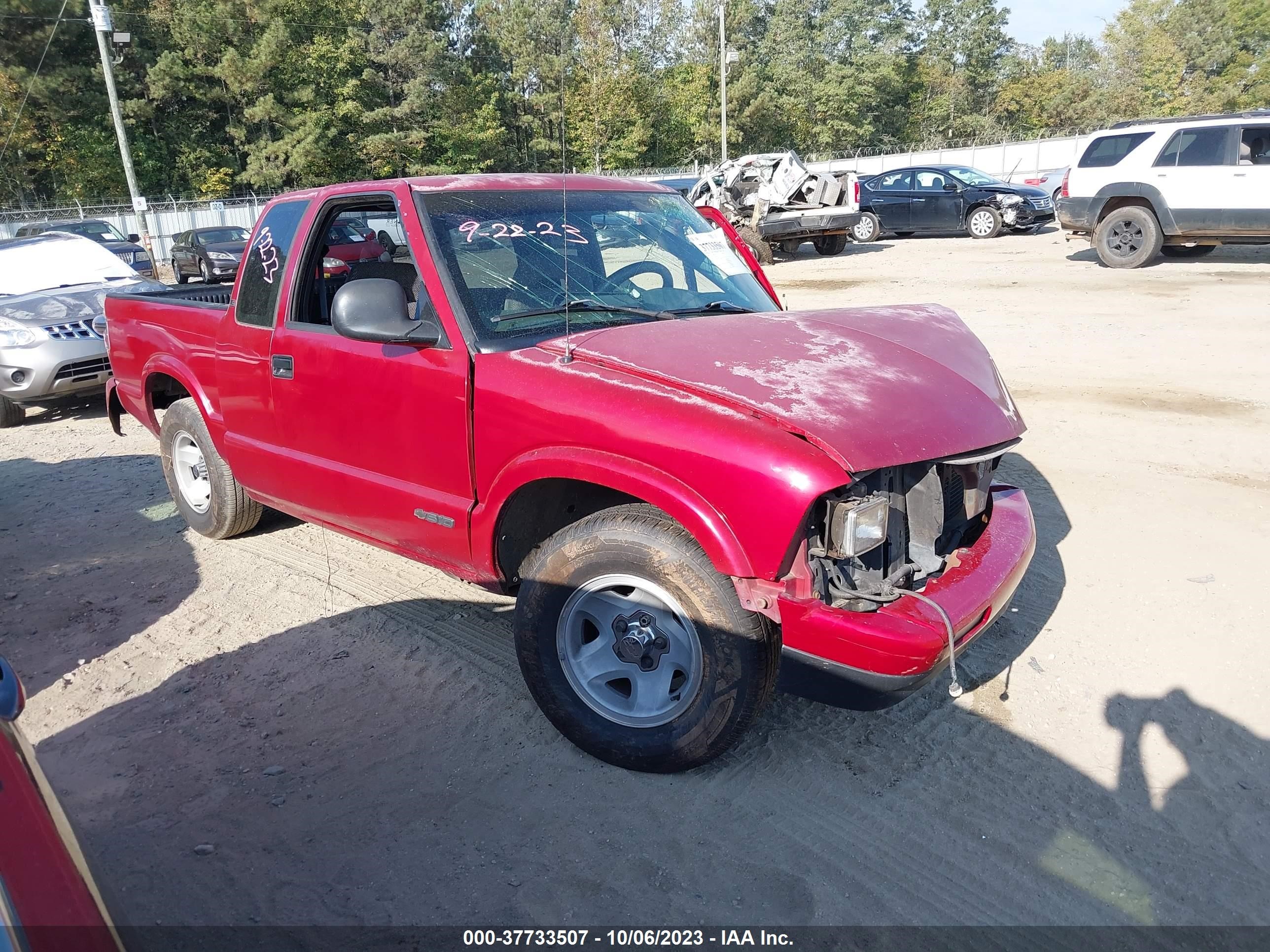 CHEVROLET S-10 PICKUP 1996 1gccs19x8t8159223