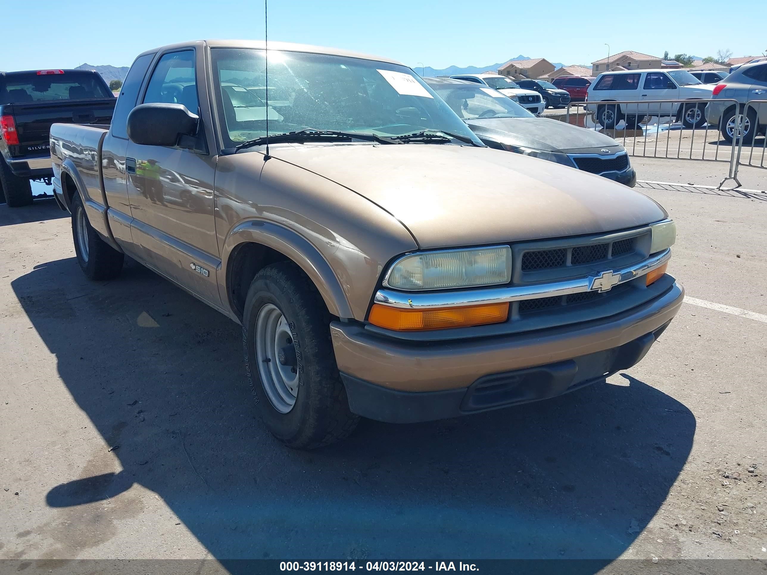 CHEVROLET S-10 PICKUP 2003 1gccs19xx38122321