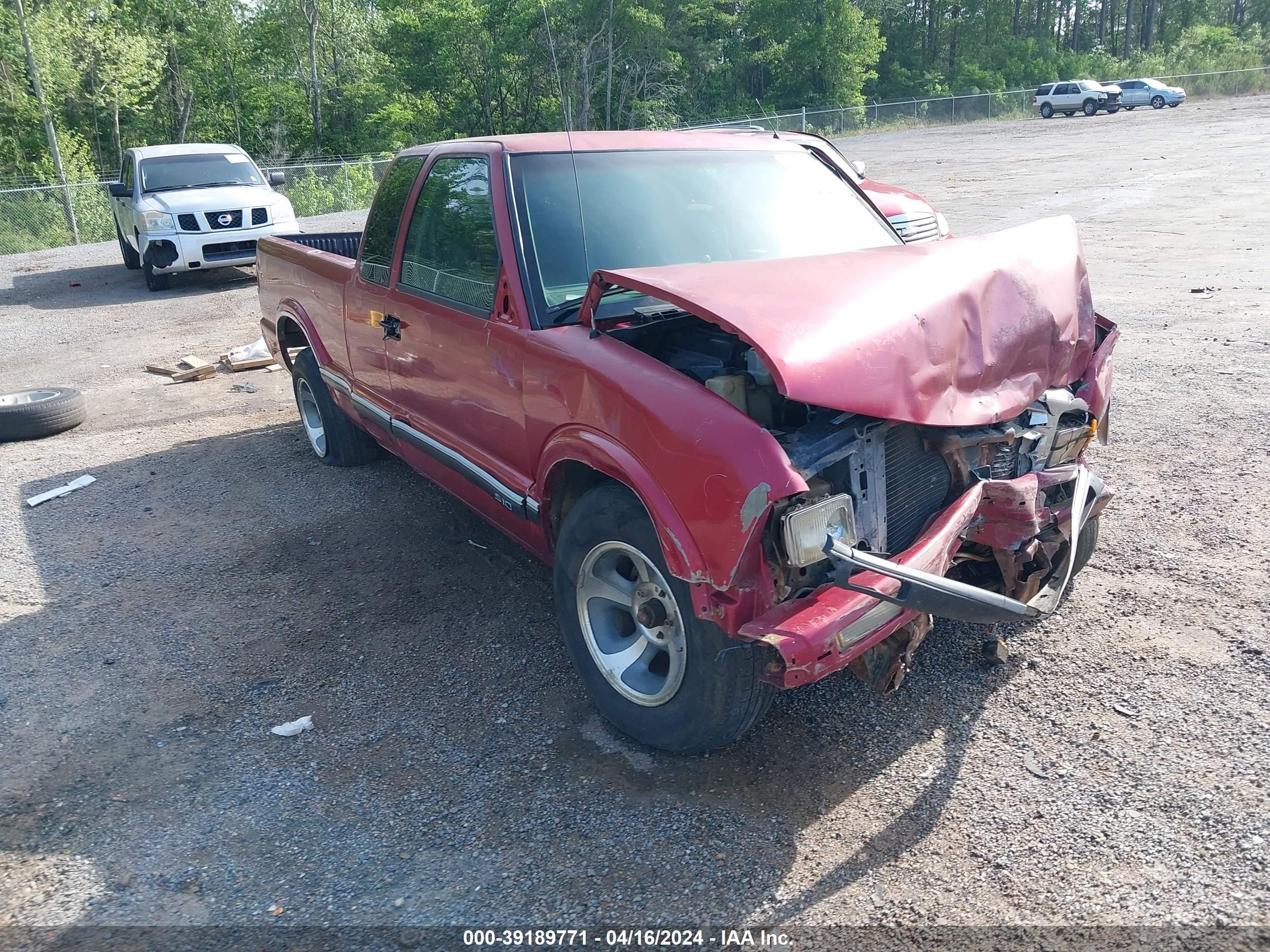 CHEVROLET S-10 PICKUP 1995 1gccs19z1s8140576