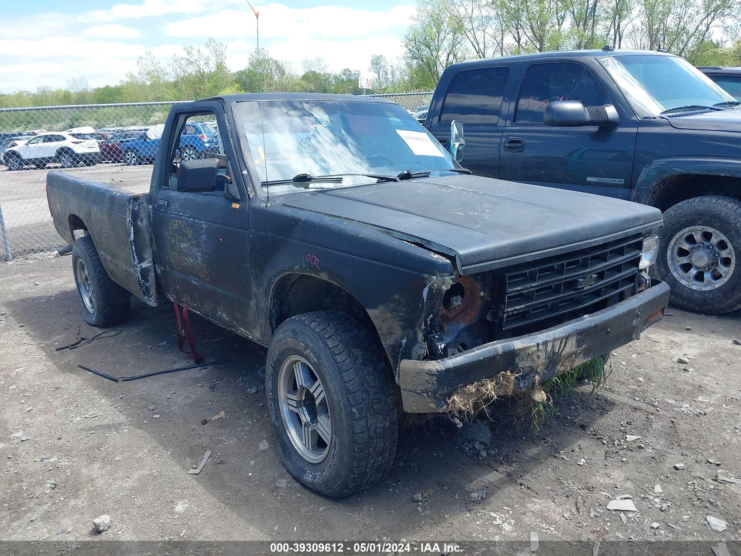 CHEVROLET S-10 PICKUP 1986 1gcct14r1g2141676