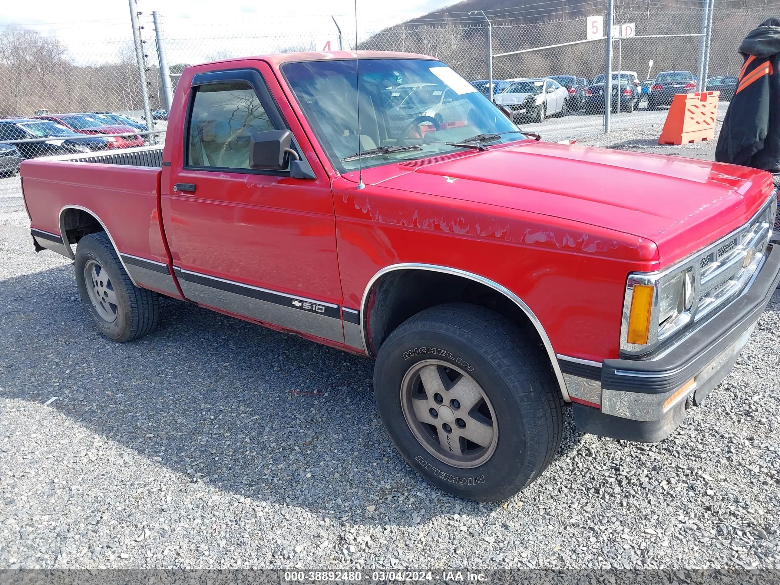 CHEVROLET S-10 PICKUP 1993 1gcct14z8p8125701