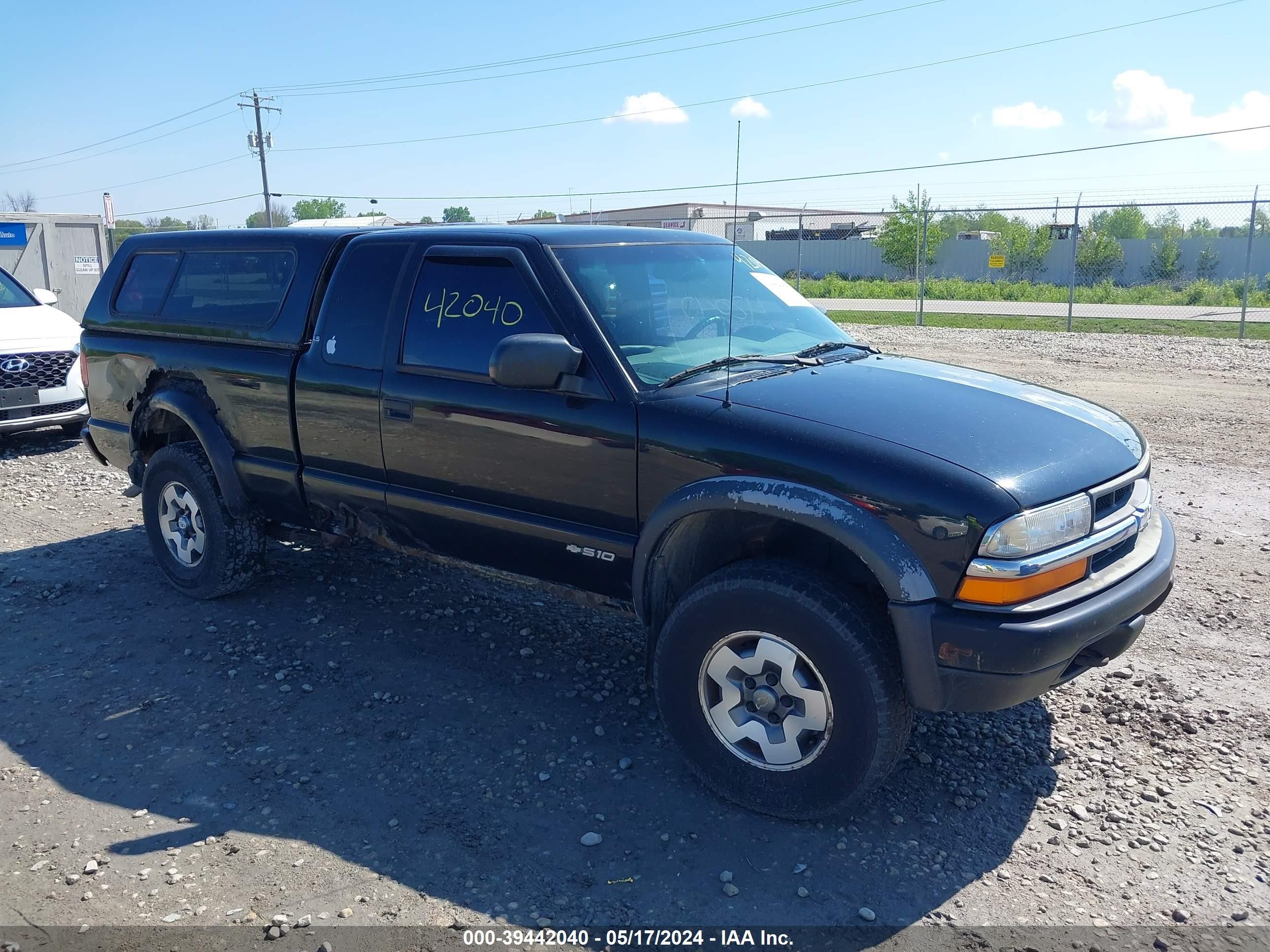 CHEVROLET S-10 PICKUP 2000 1gcct19w8y8200428