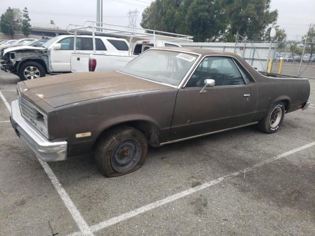 CHEVROLET EL CAMINO 1984 1gccw80a8er161752