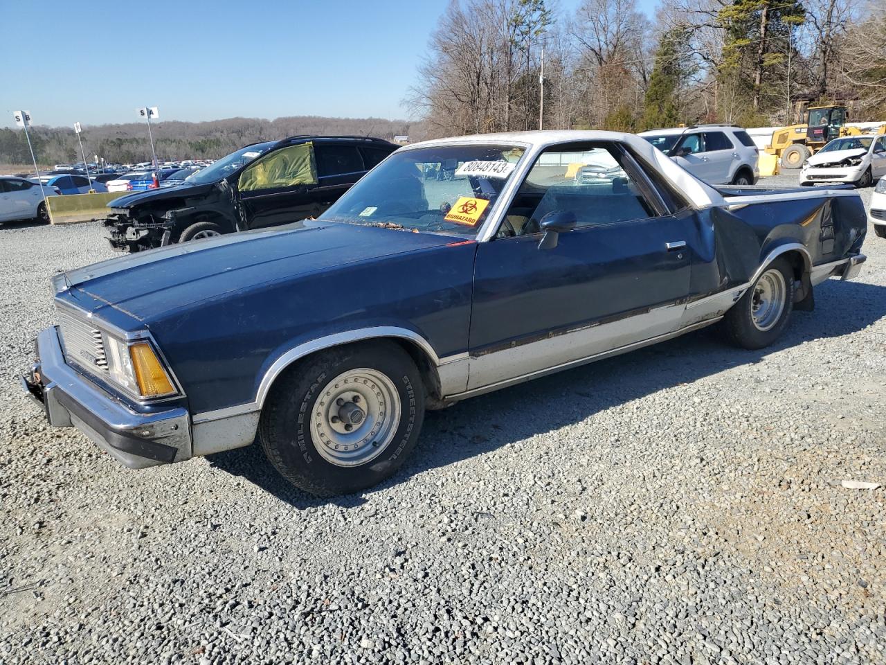 CHEVROLET EL CAMINO 1981 1gccw80h3bz434623