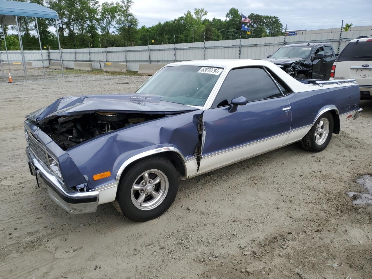 CHEVROLET EL CAMINO 1984 1gccw80h8er203687