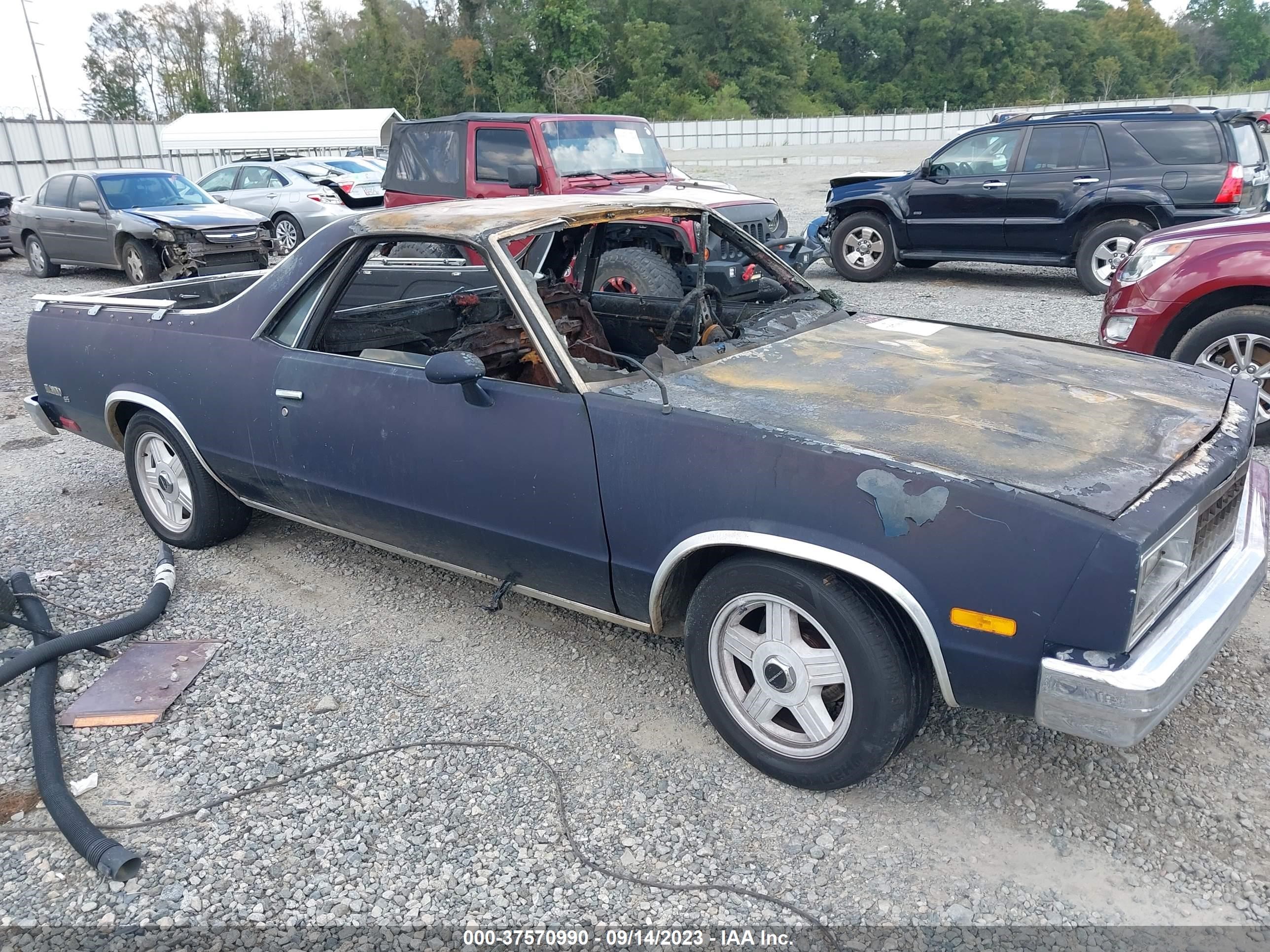 CHEVROLET EL CAMINO 1982 1gccw80j5cr221788