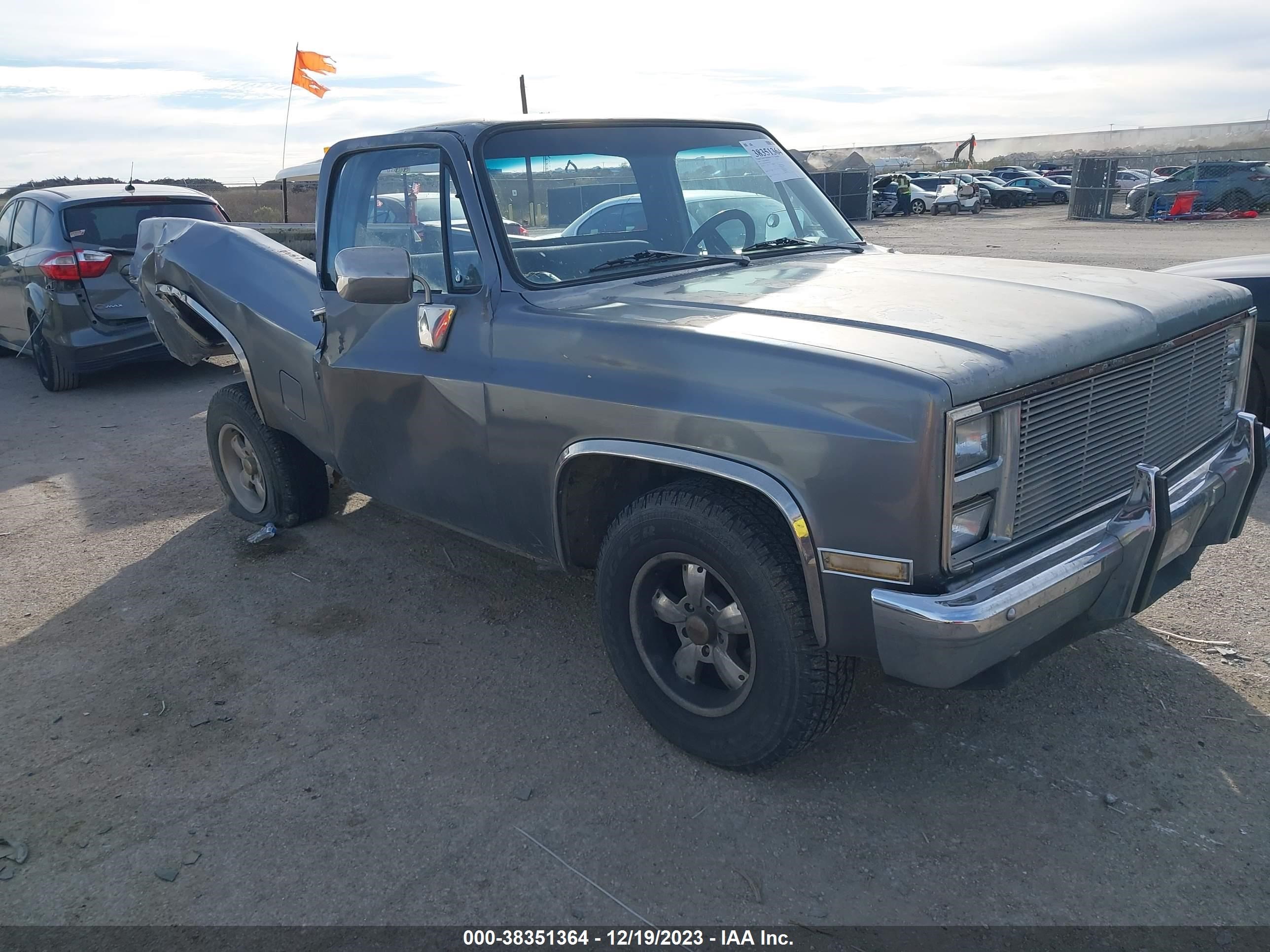 CHEVROLET C-10 1983 1gcdc14h4df347199