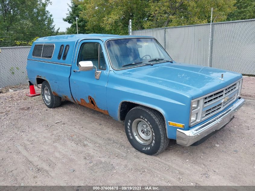 CHEVROLET C-10 1986 1gcdc14h9gj137392