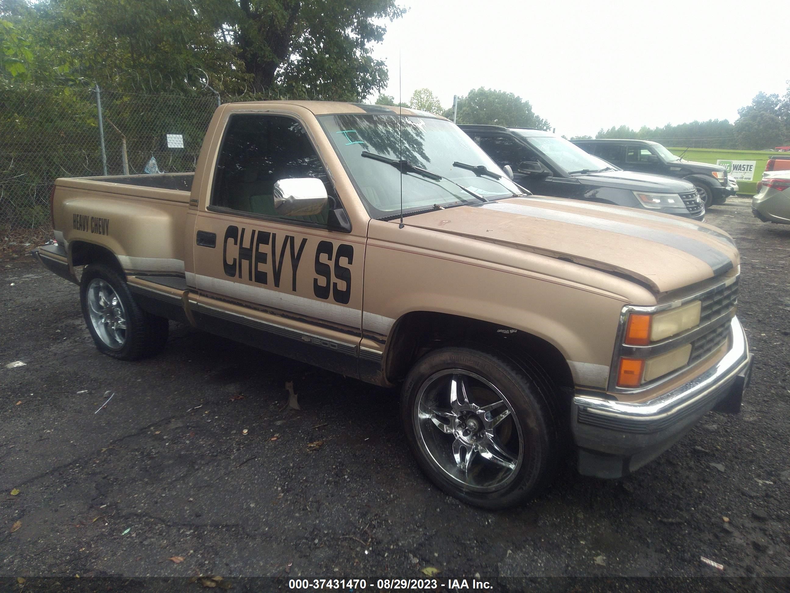 CHEVROLET GMT-400 1993 1gcdc14k9pz170017