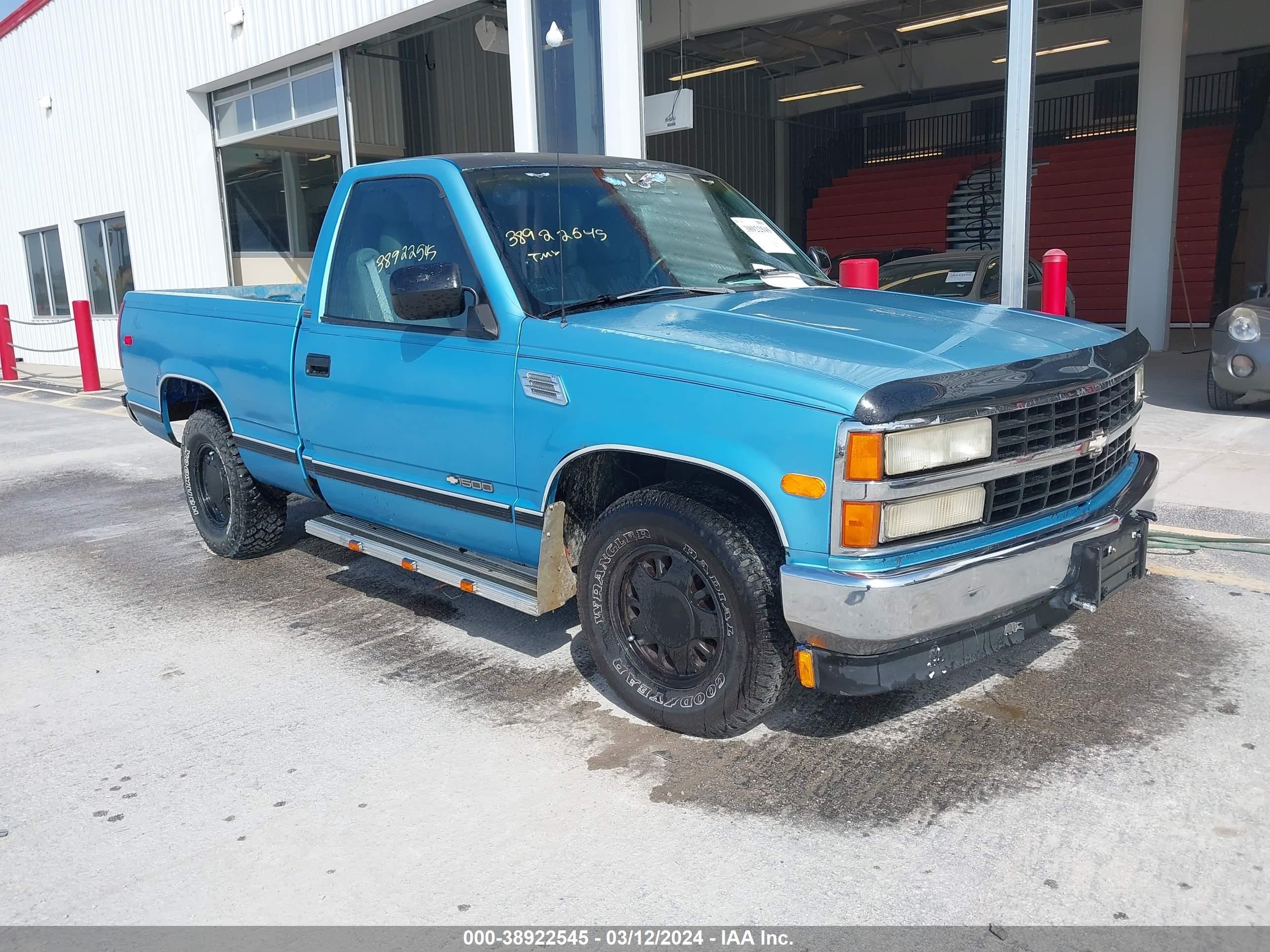 CHEVROLET GMT-400 1993 1gcdc14z9pz134650