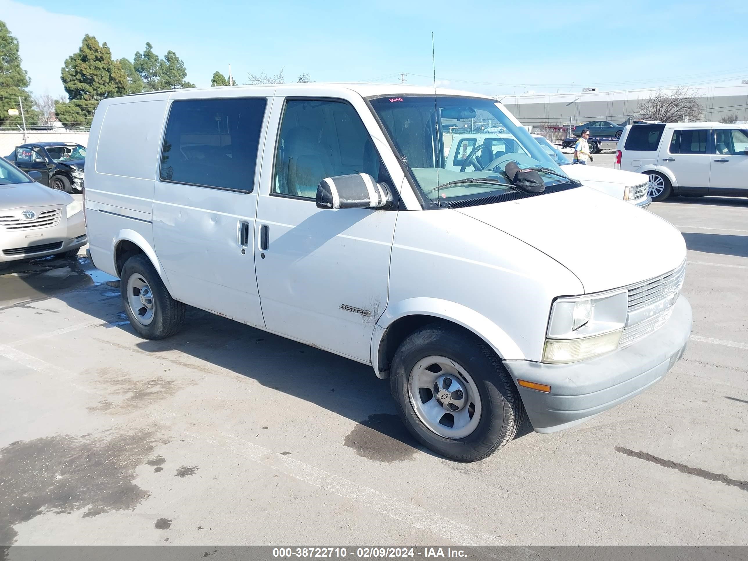 CHEVROLET ASTRO 2001 1gcdm19w81b152164