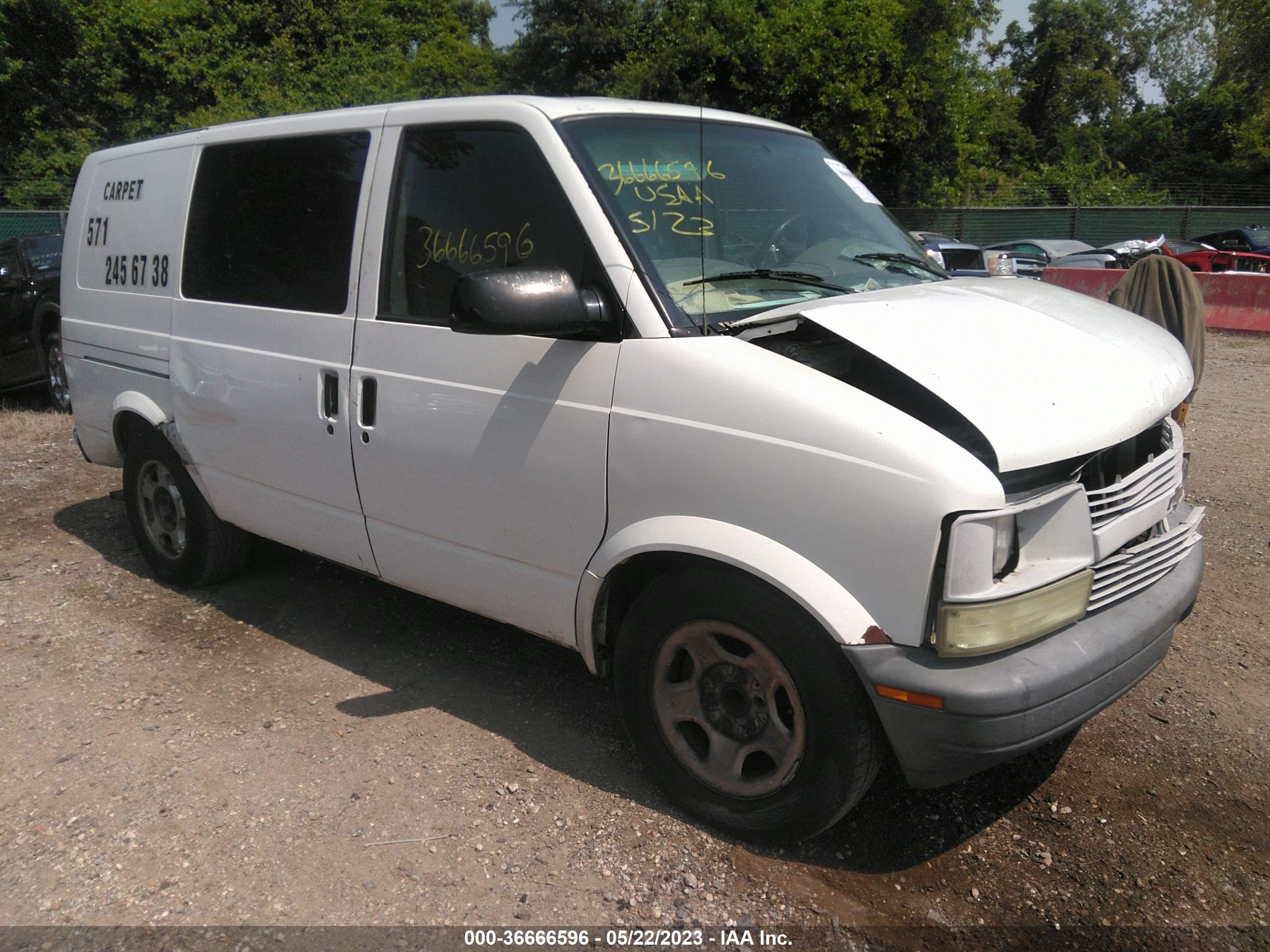 CHEVROLET ASTRO 2003 1gcdm19x53b128500