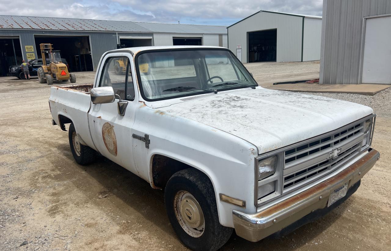 CHEVROLET S-10 PICKUP 1987 1gcdr14h4hs183402