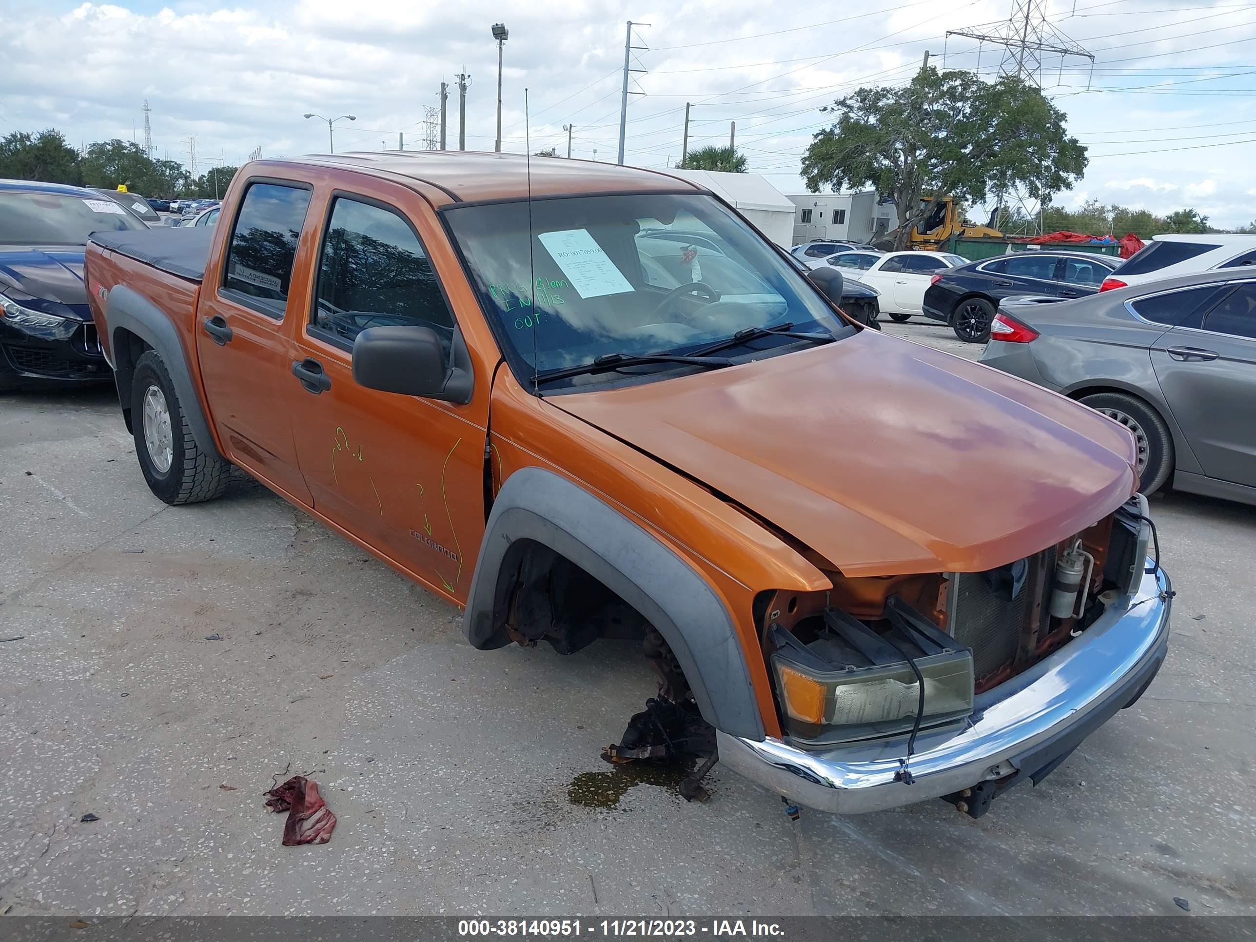 CHEVROLET COLORADO 2005 1gcds136558177461