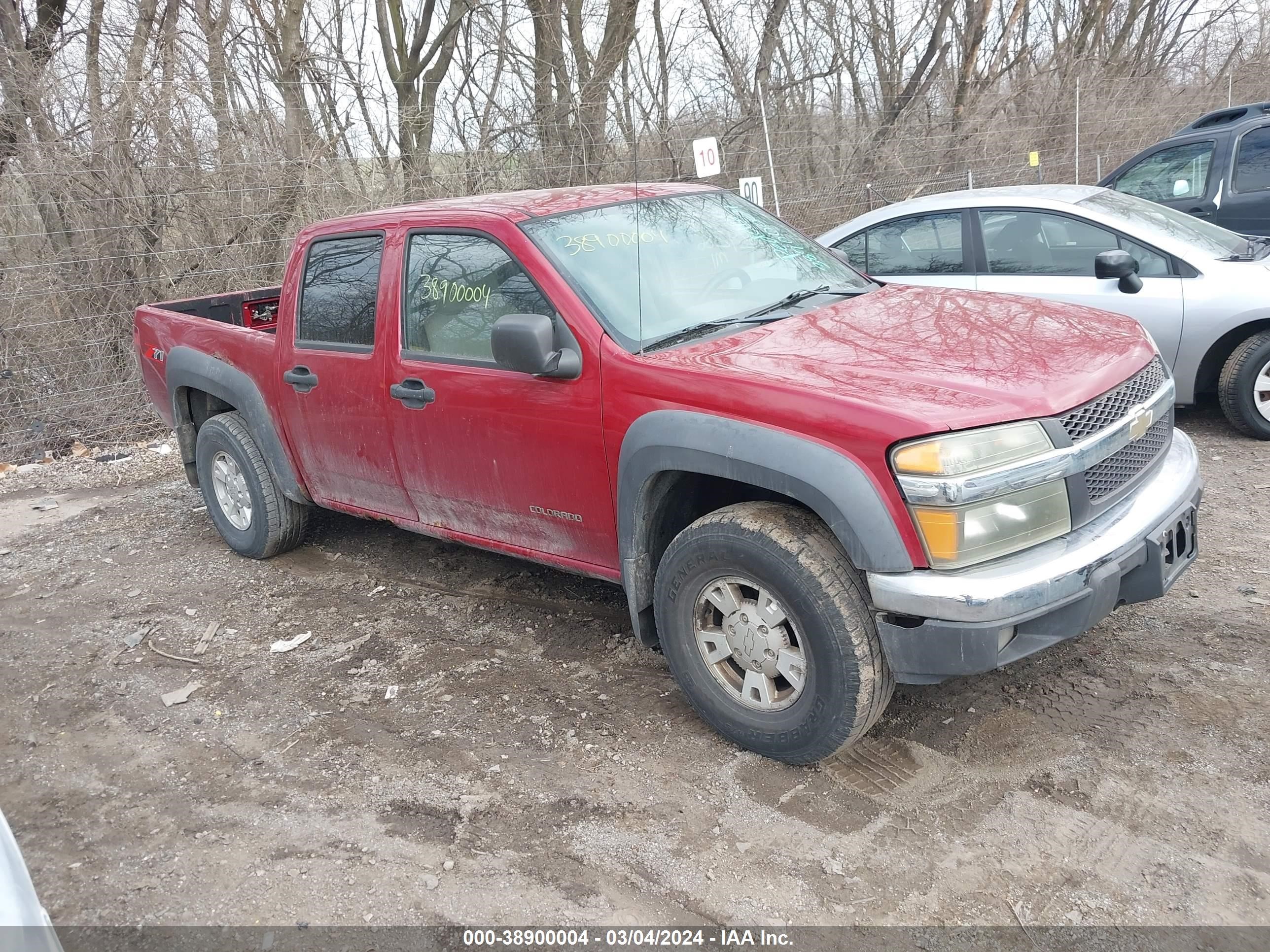 CHEVROLET COLORADO 2005 1gcds136x58119037