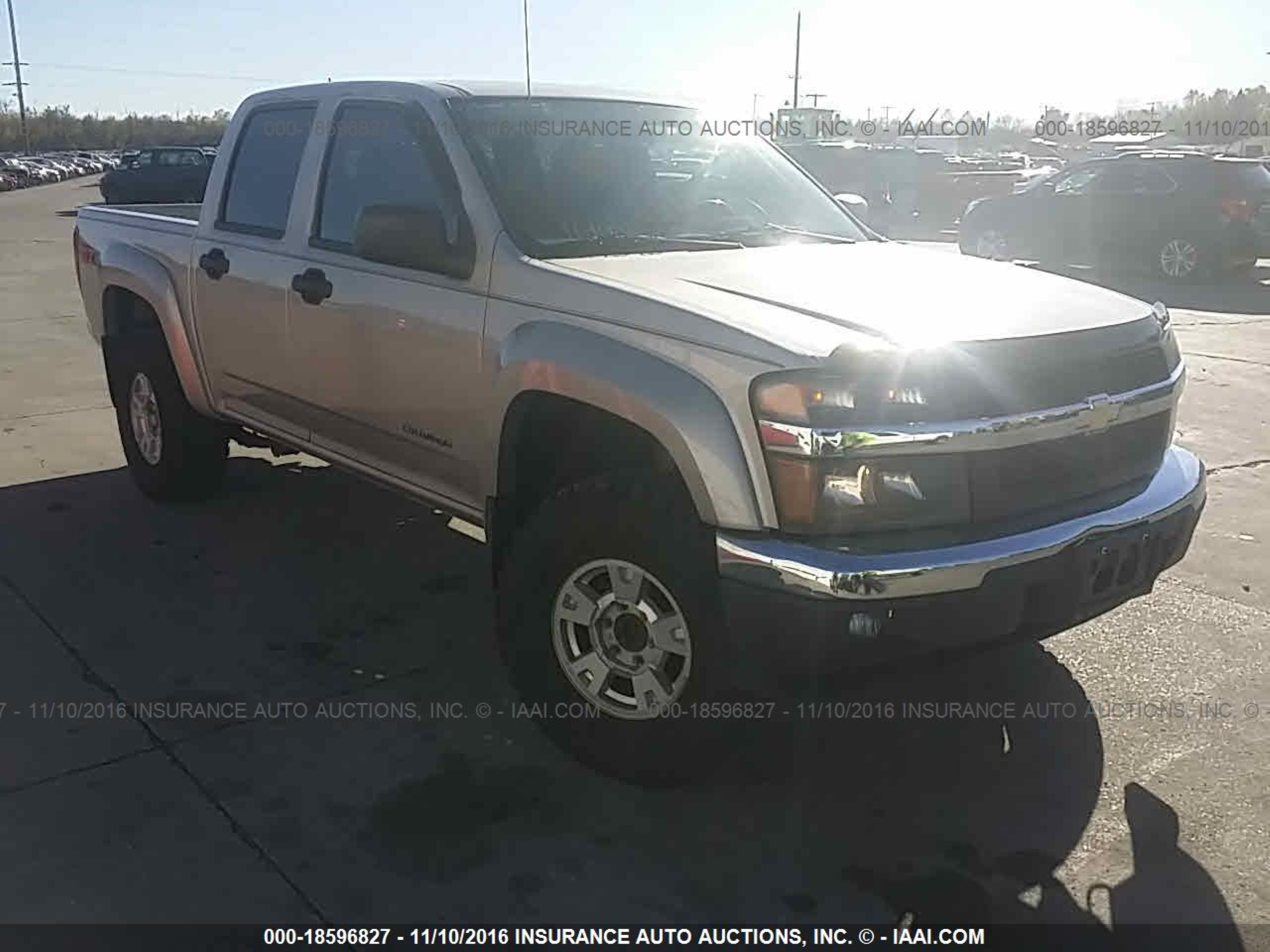 CHEVROLET COLORADO 2005 1gcds136x58153401