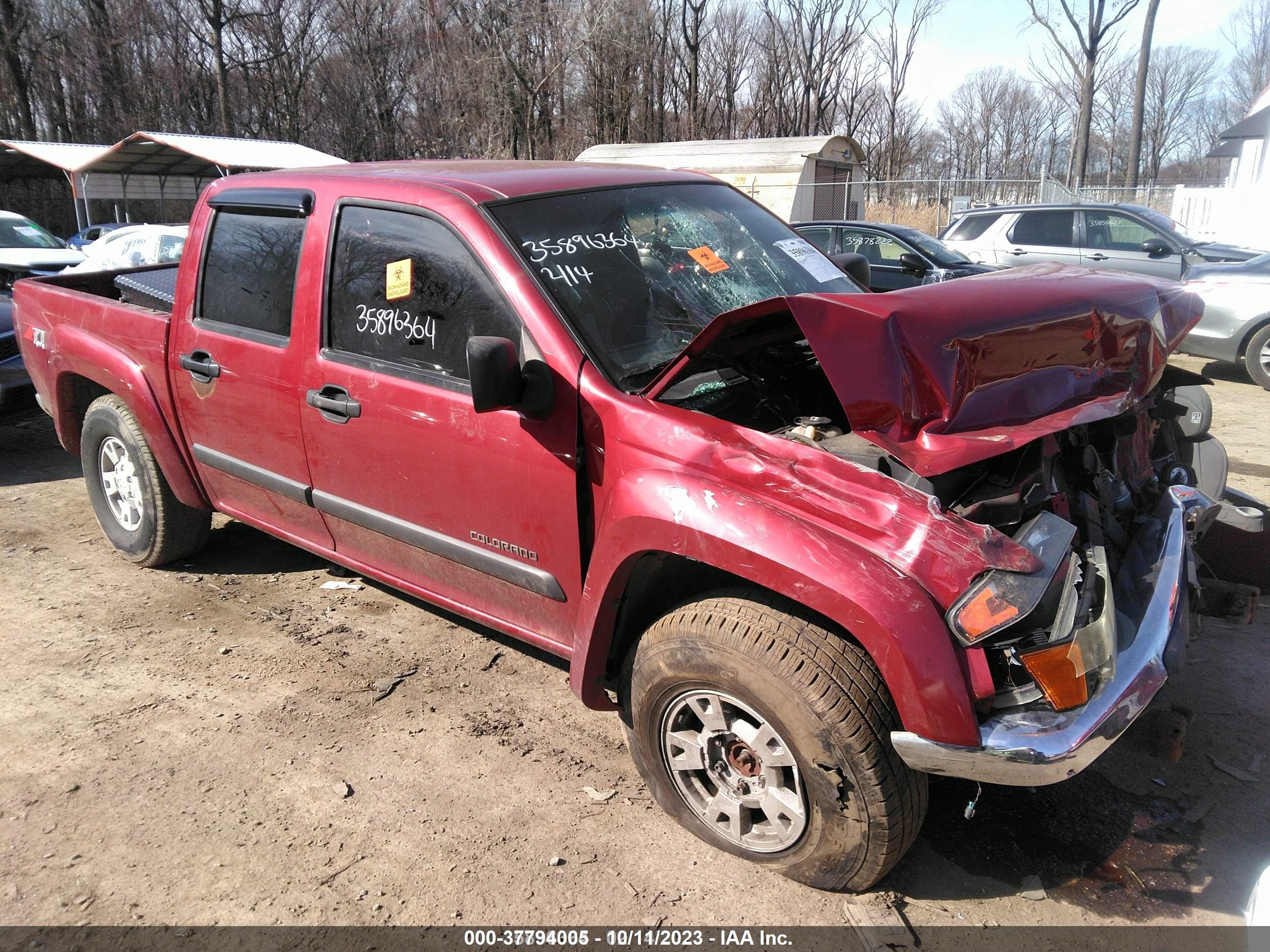 CHEVROLET COLORADO 2005 1gcdt136858235429