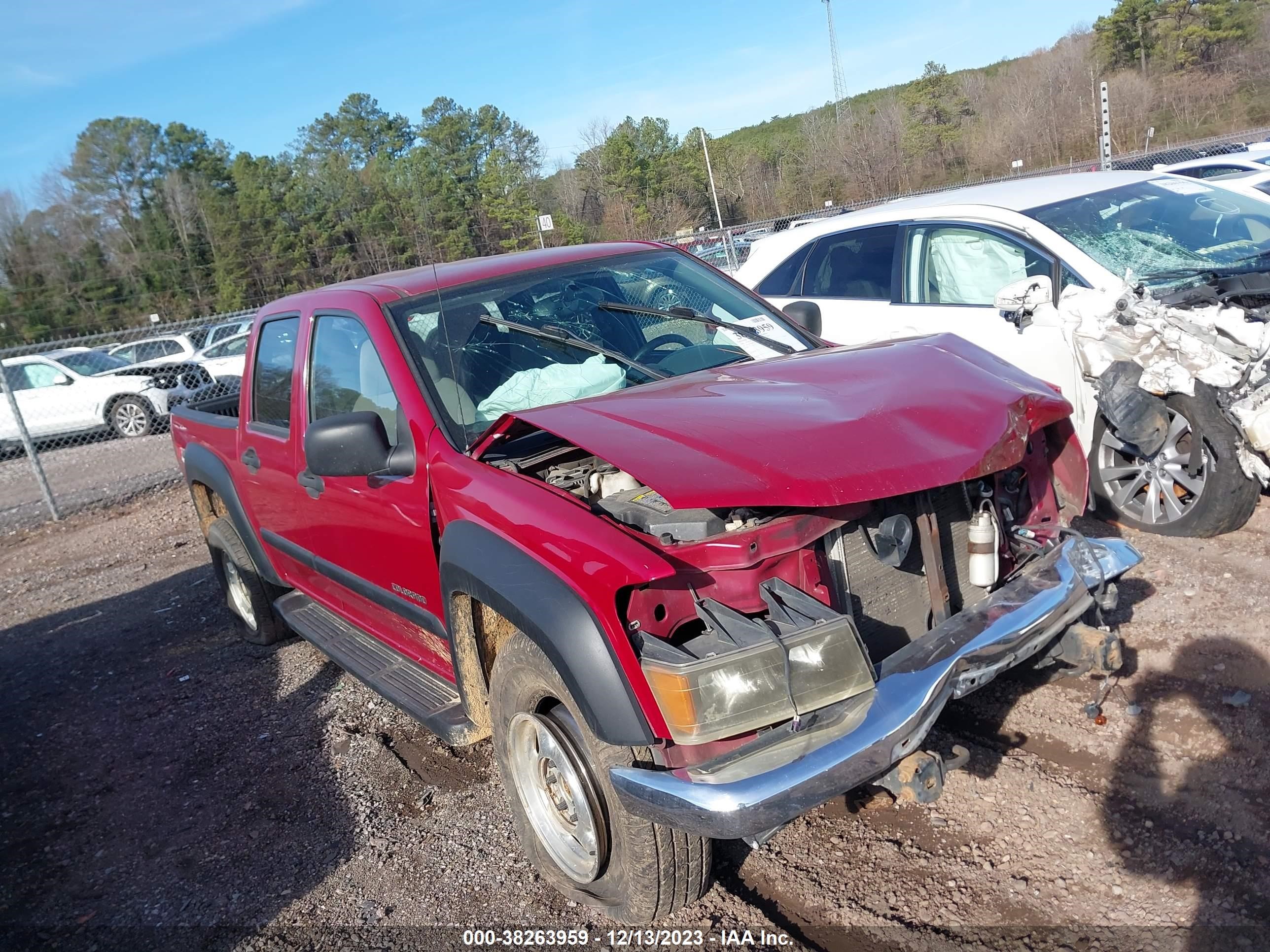 CHEVROLET COLORADO 2004 1gcdt136x48134228