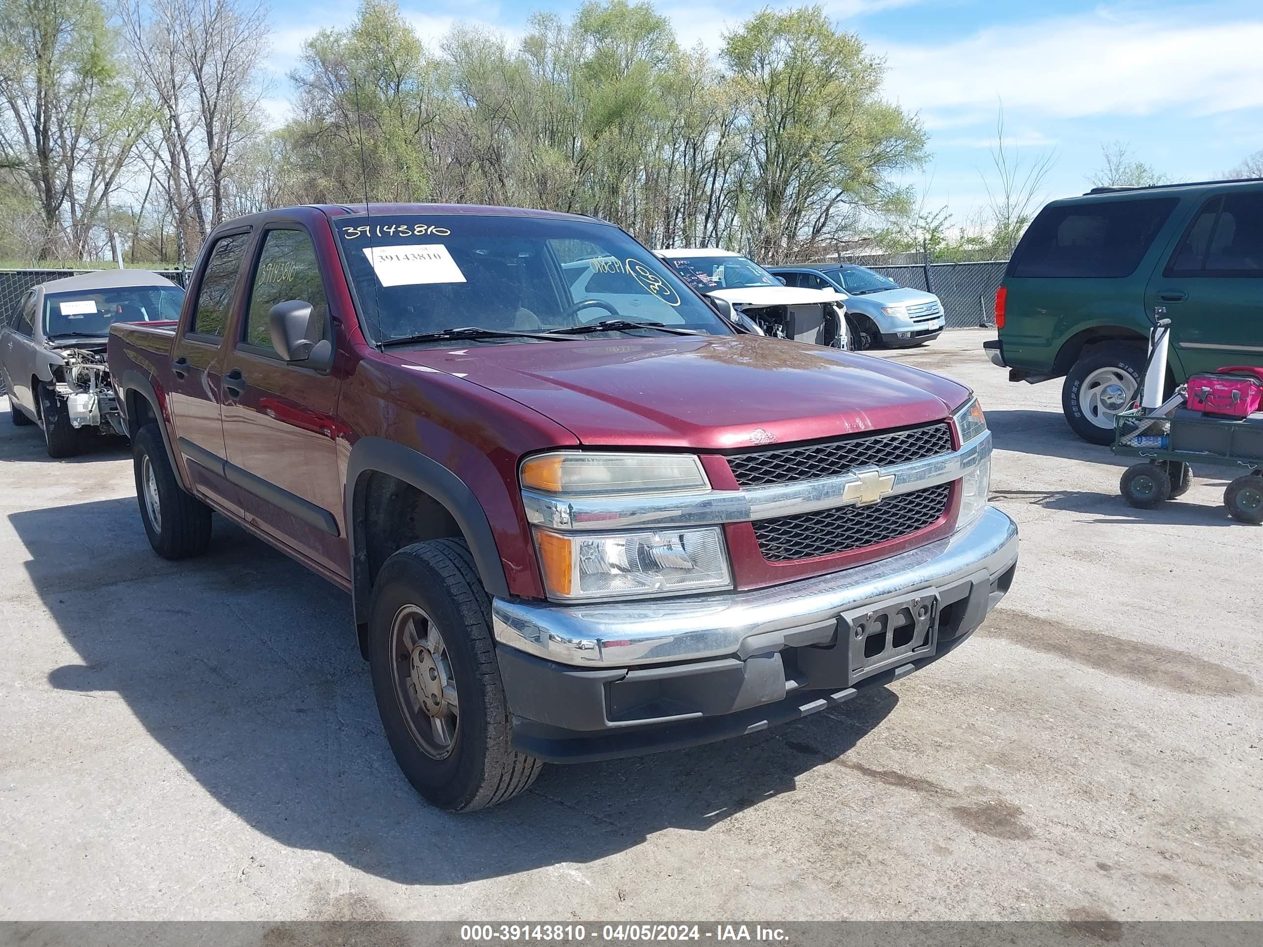 CHEVROLET COLORADO 2007 1gcdt13e078189301