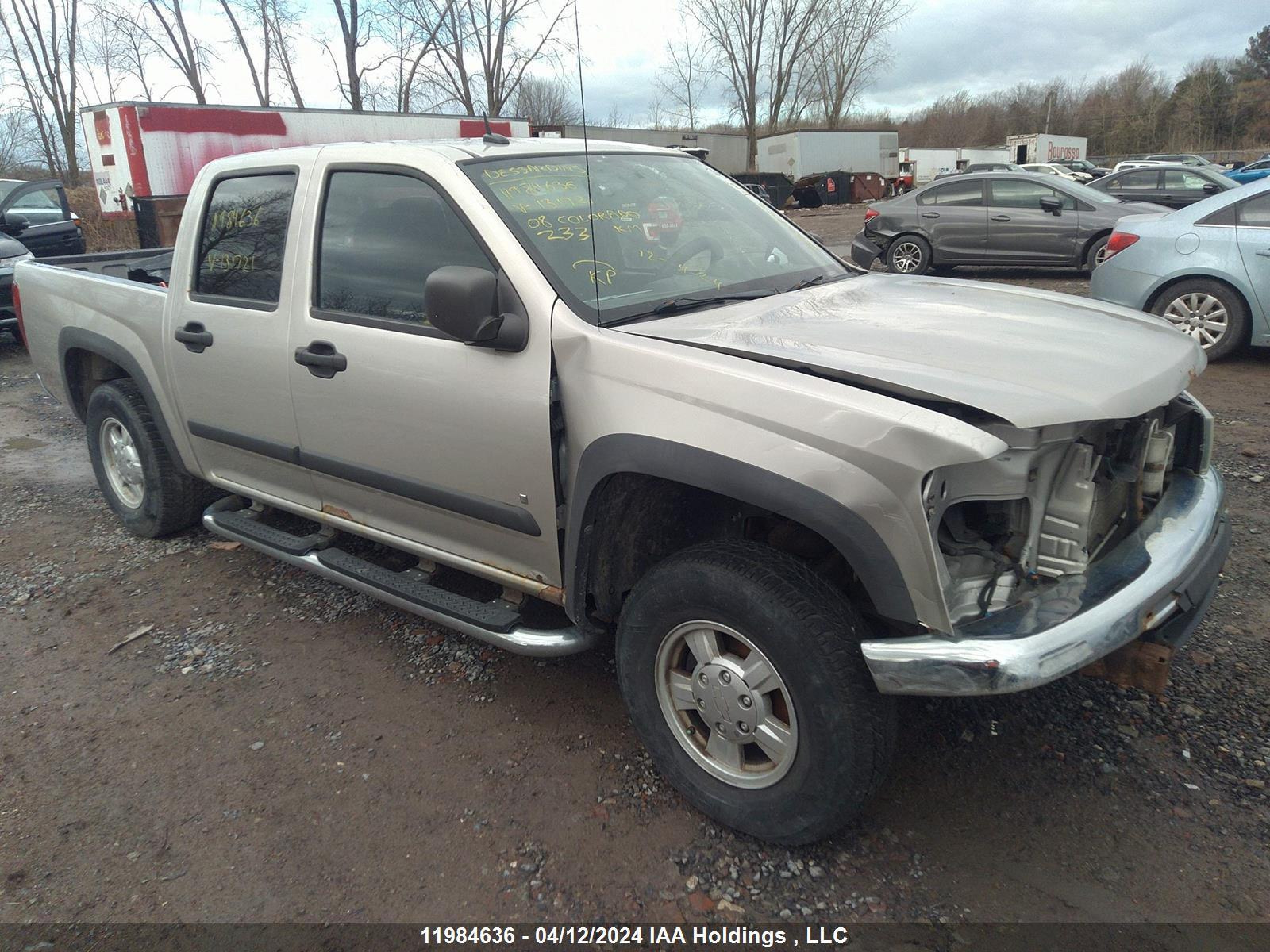 CHEVROLET COLORADO 2008 1gcdt13e588131721