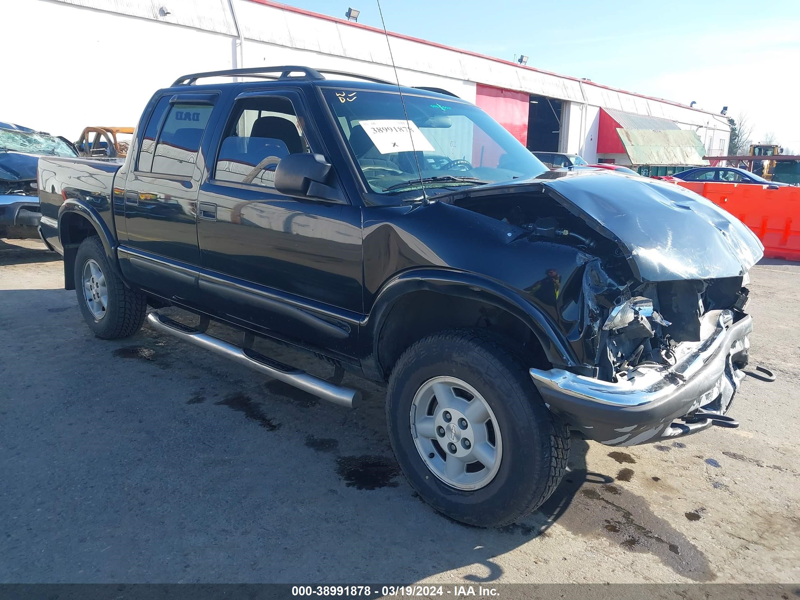 CHEVROLET S-10 PICKUP 2001 1gcdt13w31k127037