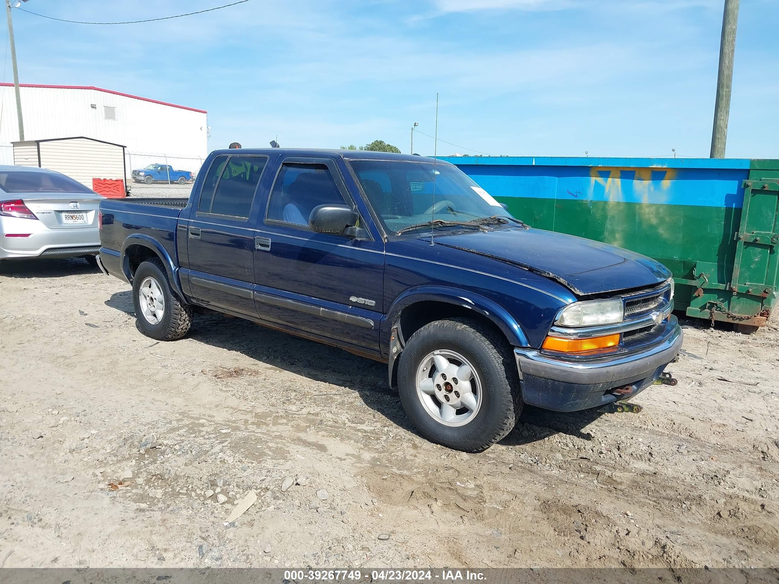 CHEVROLET S-10 PICKUP 2001 1gcdt13w71k242448