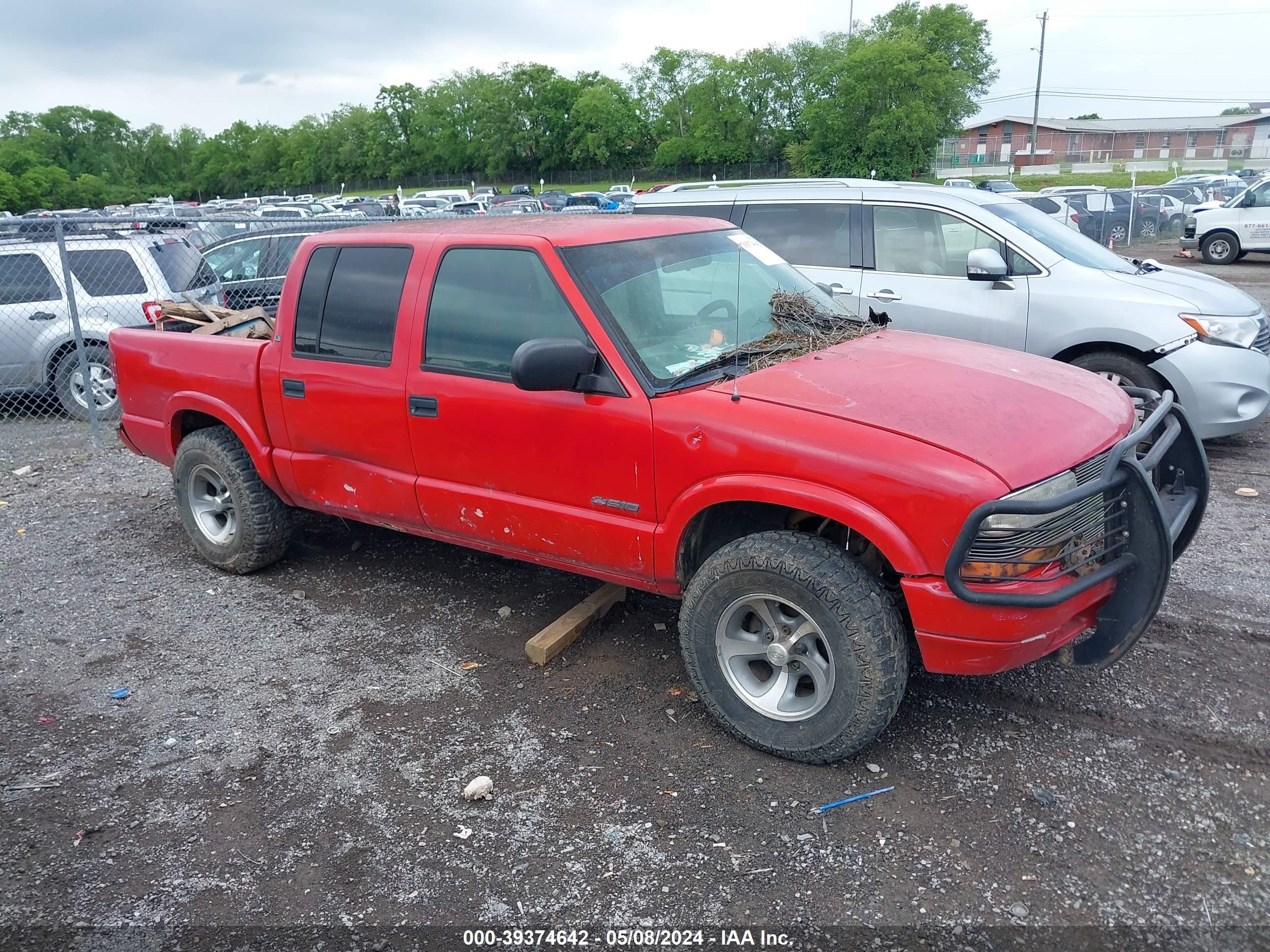 CHEVROLET S-10 PICKUP 2001 1gcdt13w91k211010