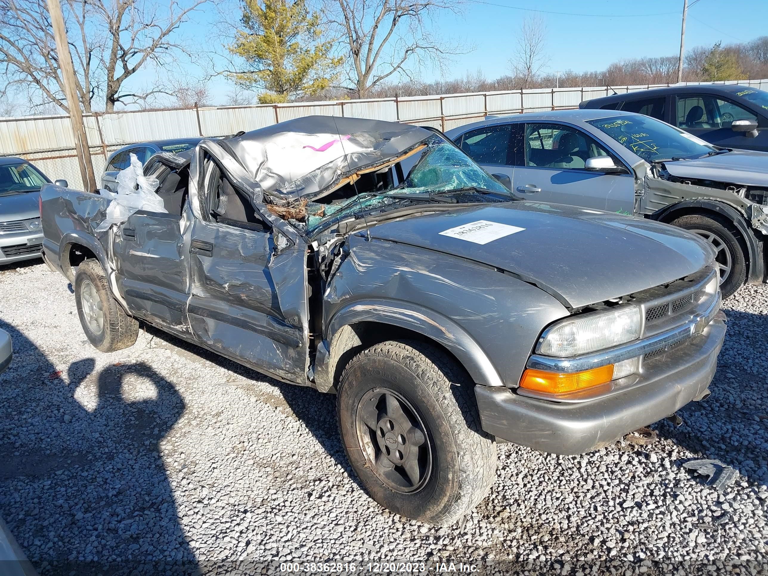 CHEVROLET S-10 PICKUP 2003 1gcdt13x53k109151