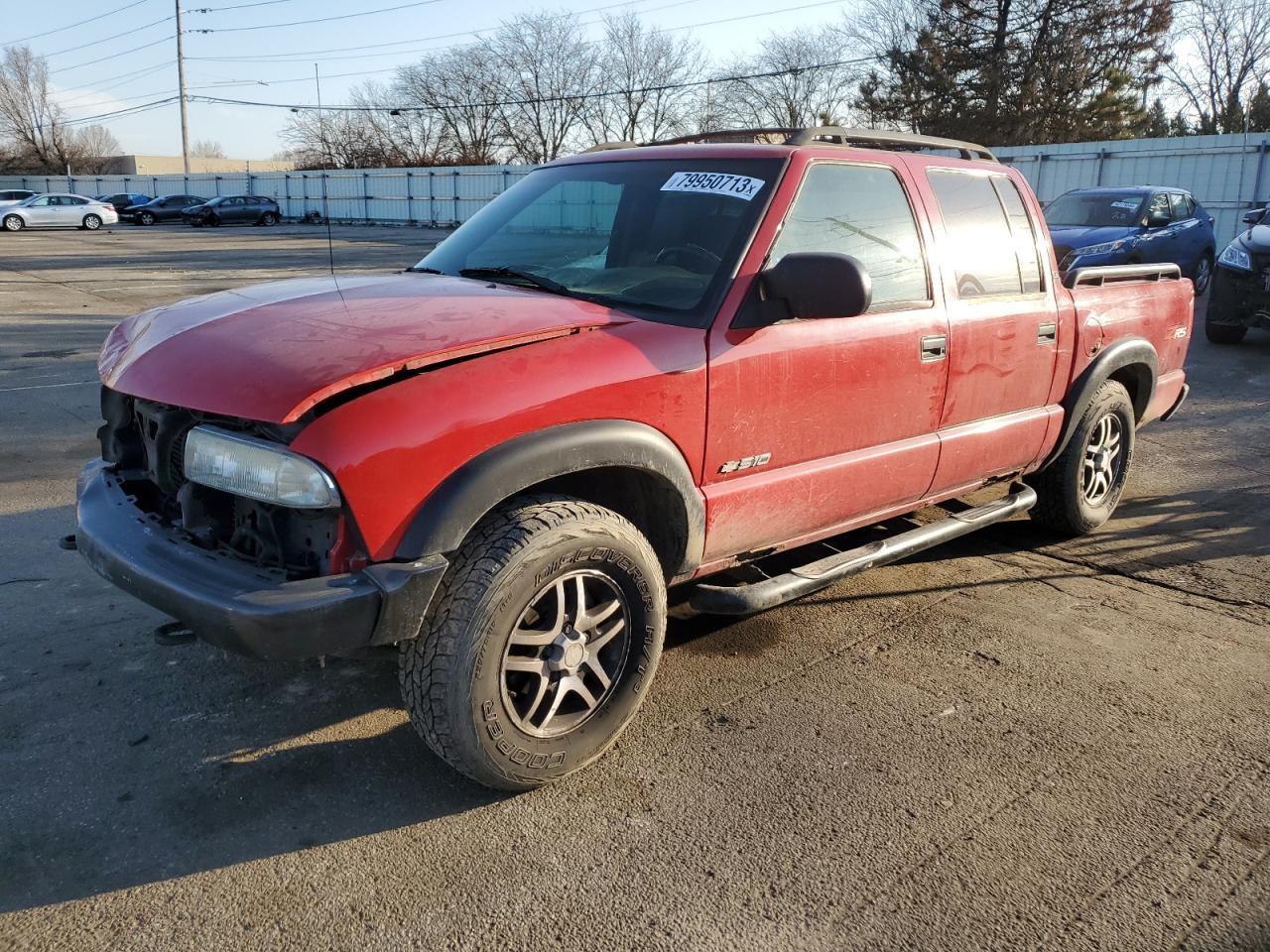 CHEVROLET S-10 PICKUP 2003 1gcdt13x83k139597