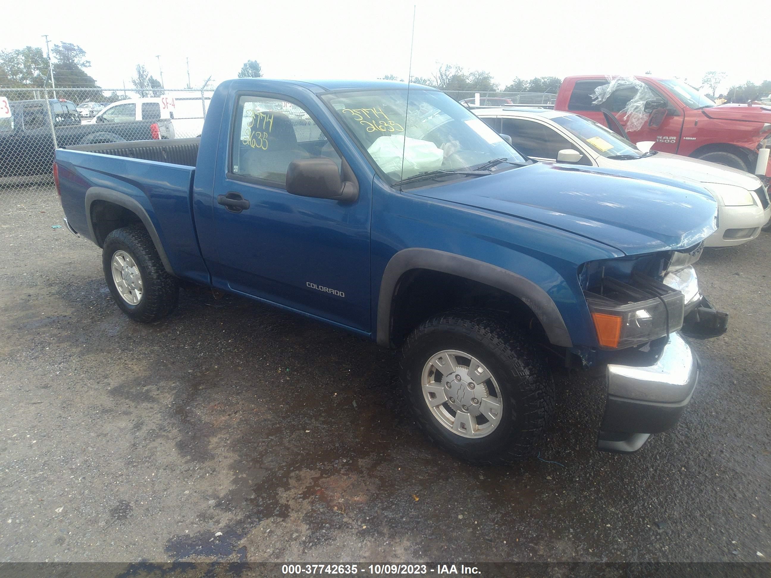 CHEVROLET COLORADO 2005 1gcdt146758233248