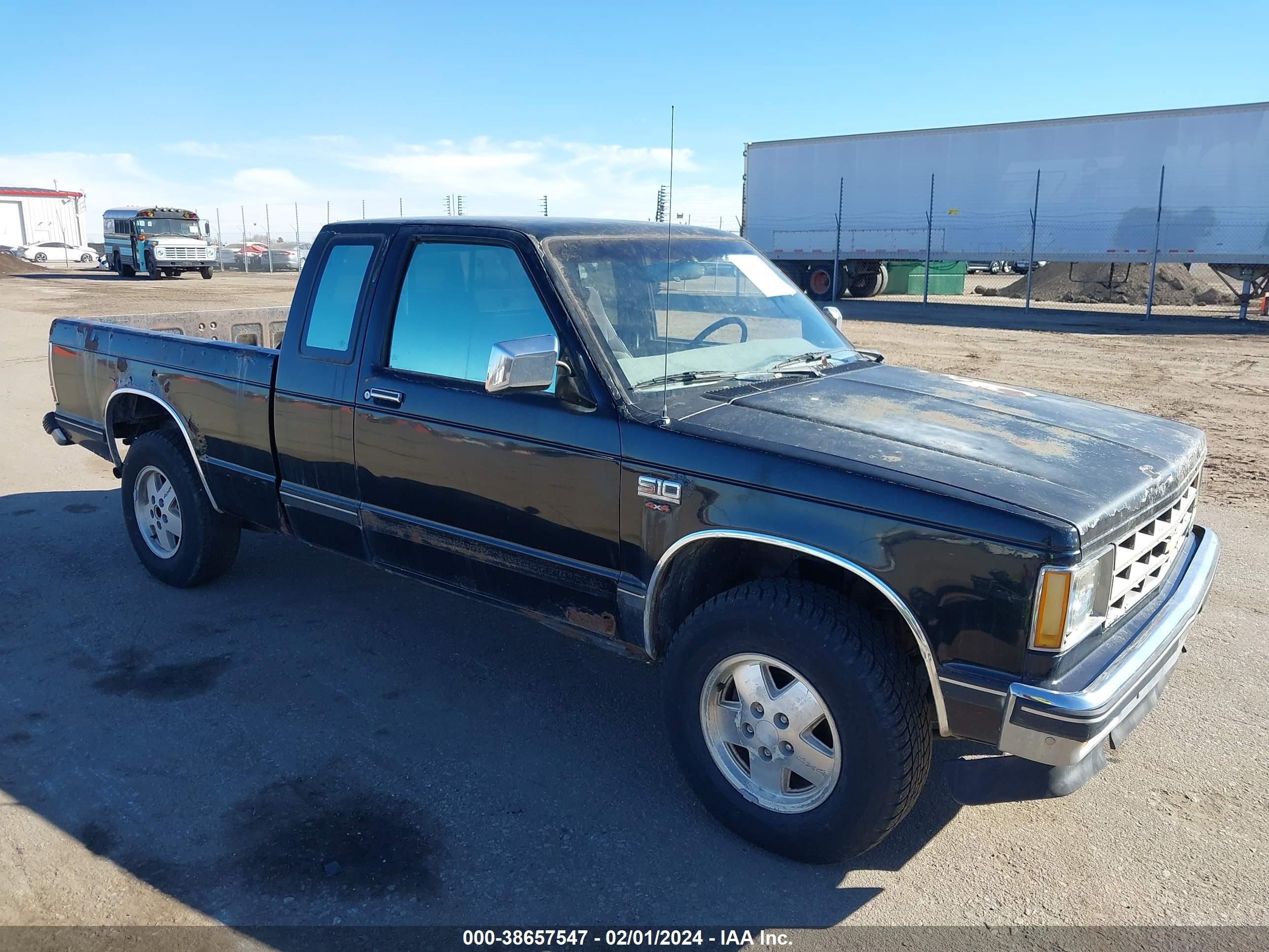 CHEVROLET S-10 PICKUP 1985 1gcdt14b6f2255081